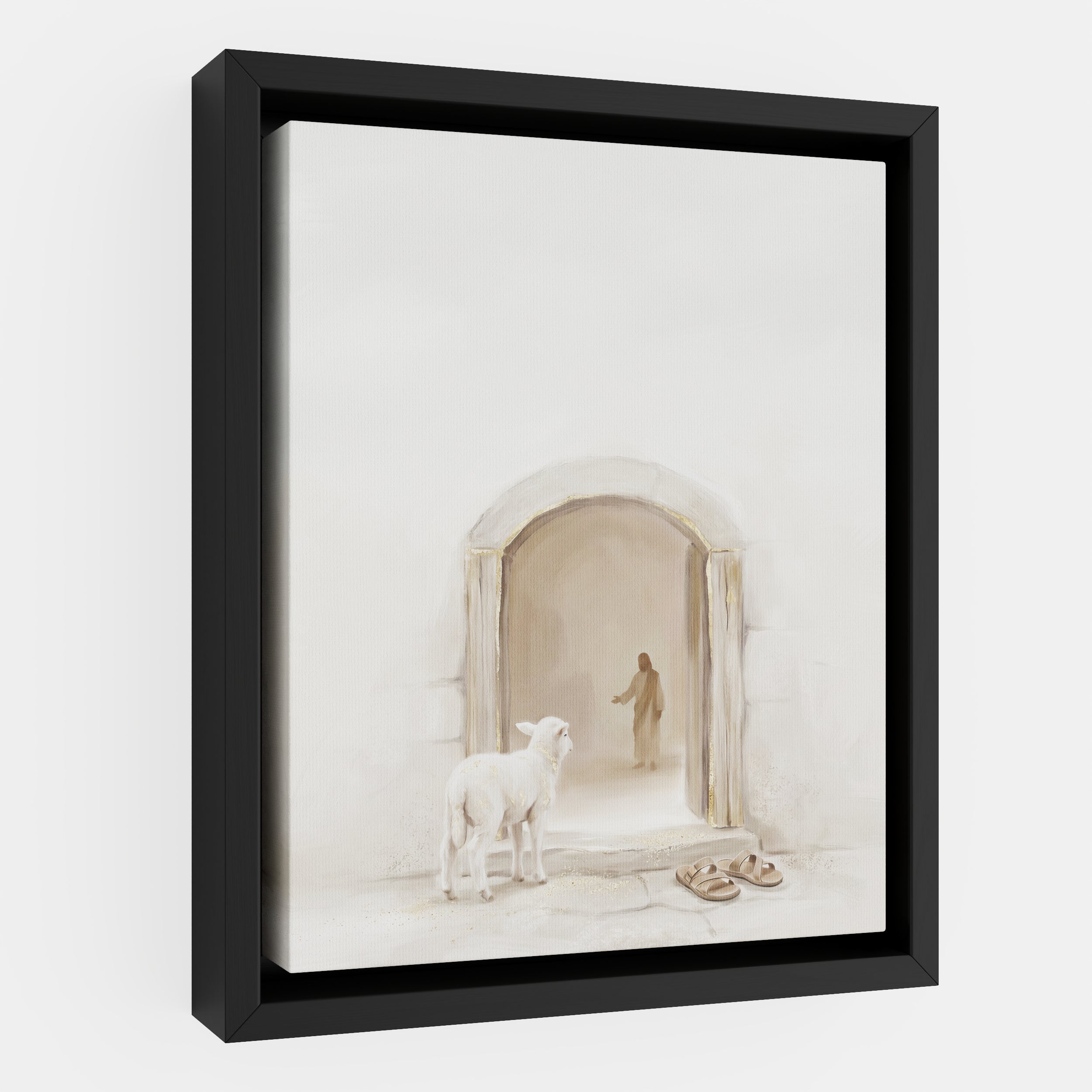 Lamb at the Threshold - Canvas