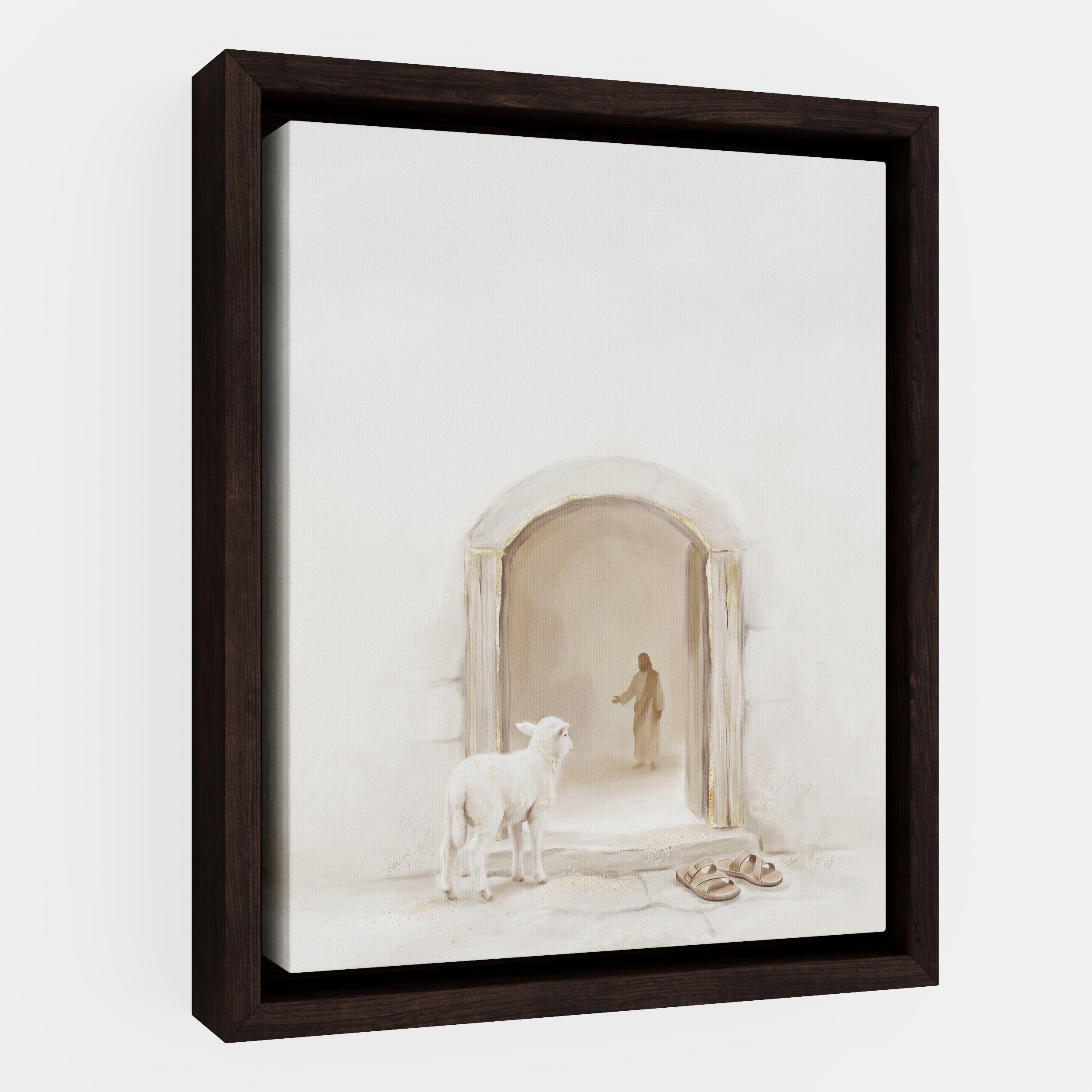 Lamb at the Threshold - Canvas