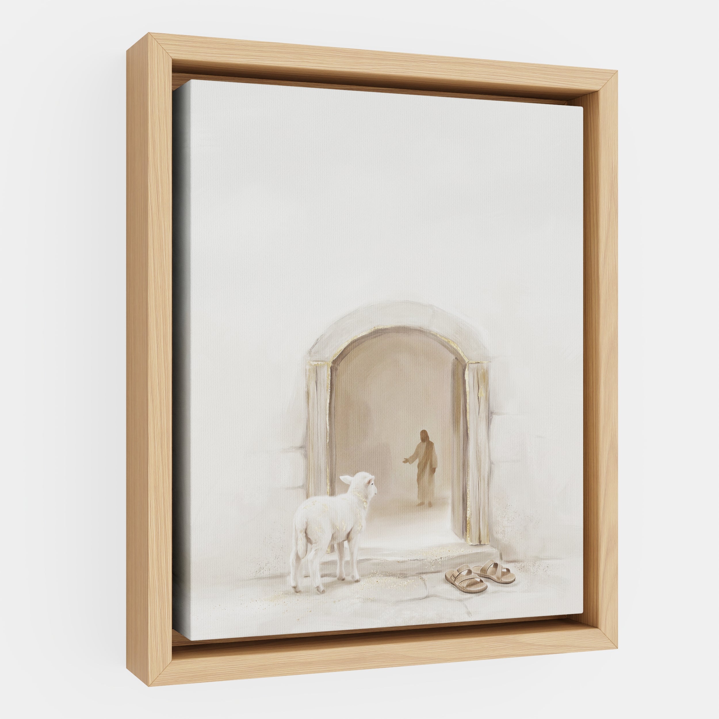 Lamb at the Threshold - Canvas