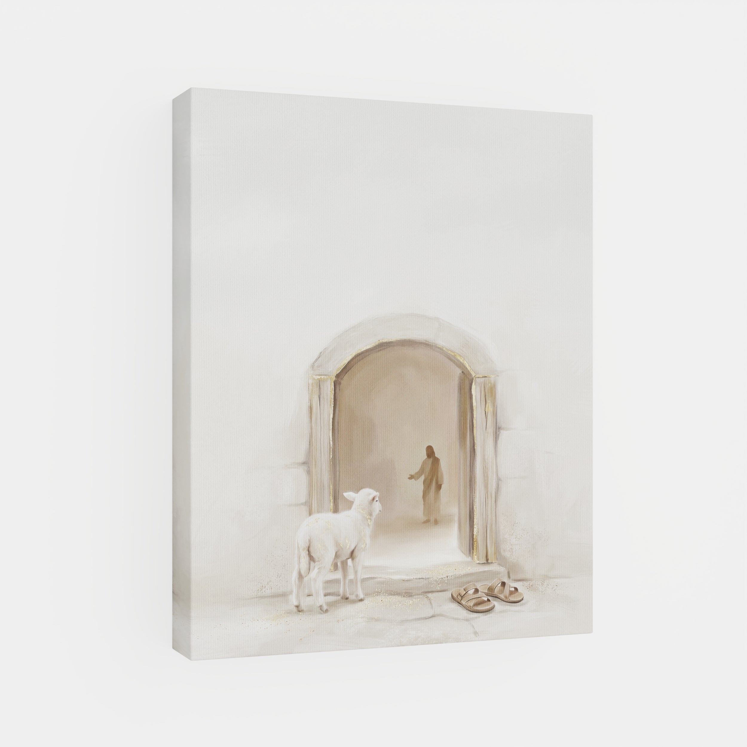 Lamb at the Threshold - Canvas