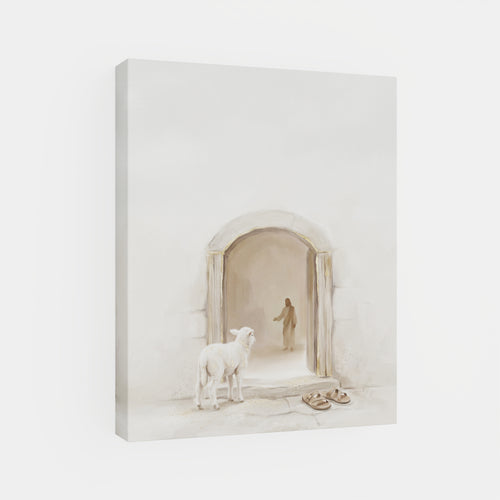 Lamb at the Threshold - Canvas