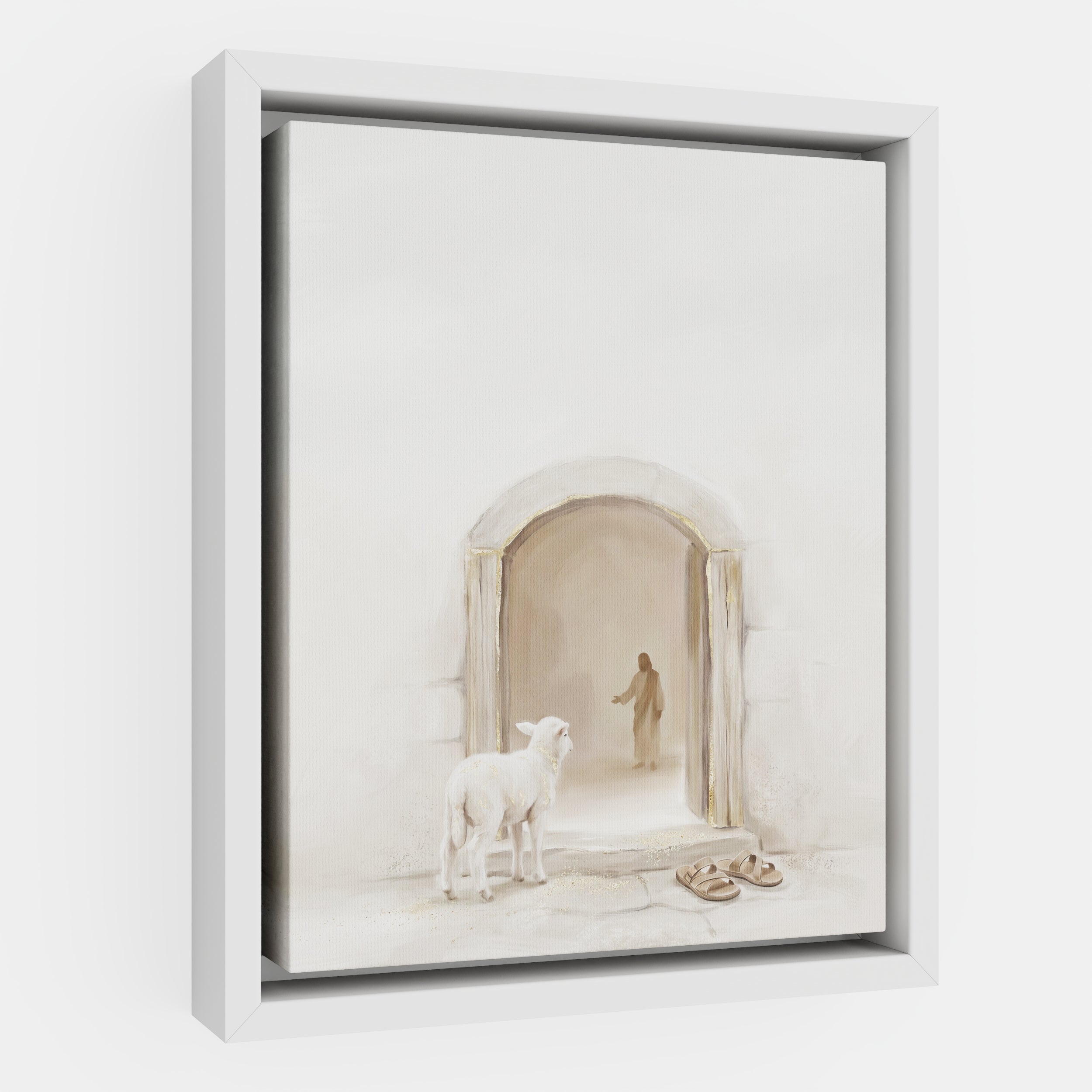 Lamb at the Threshold - Canvas