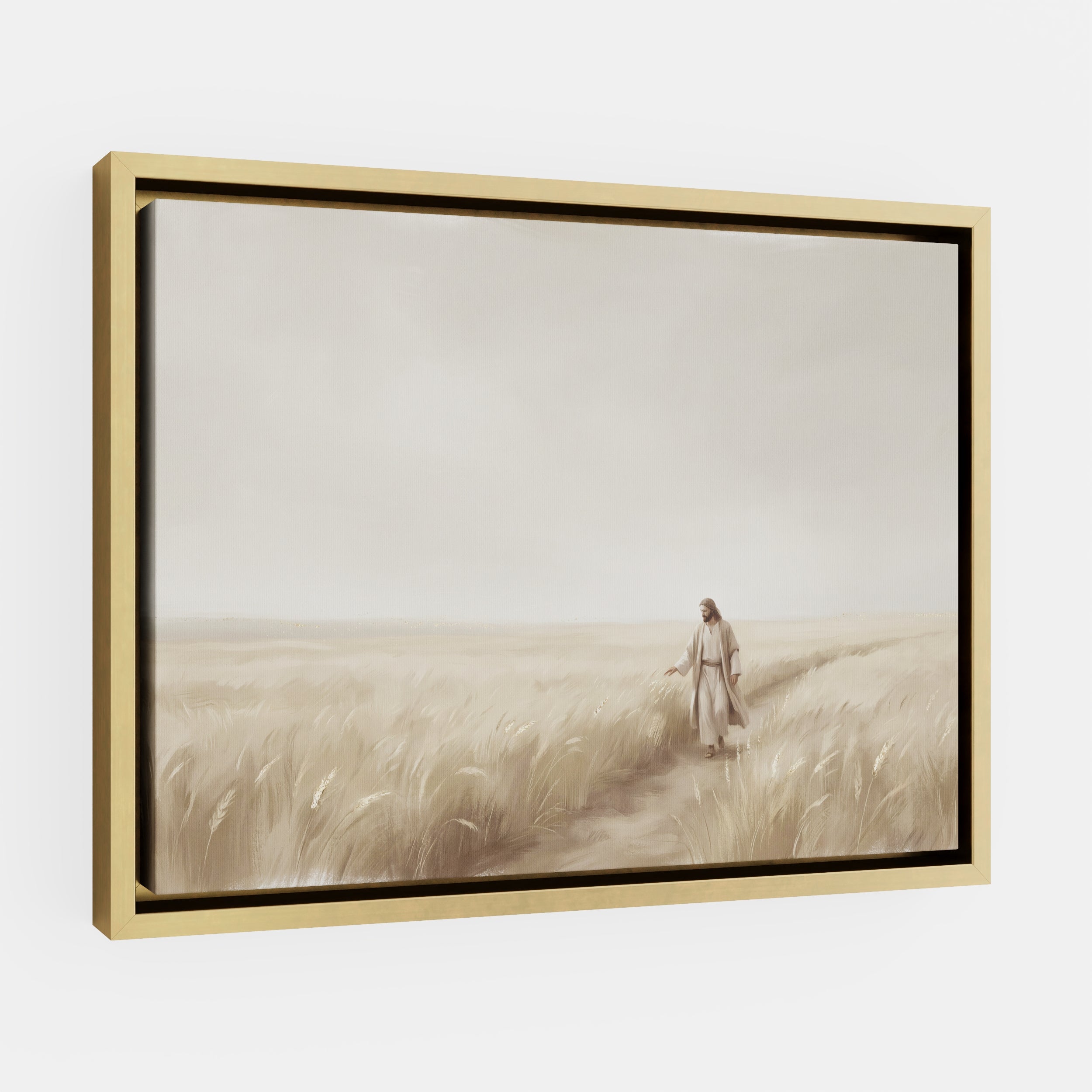 The Whispering Wheat Field - Canvas