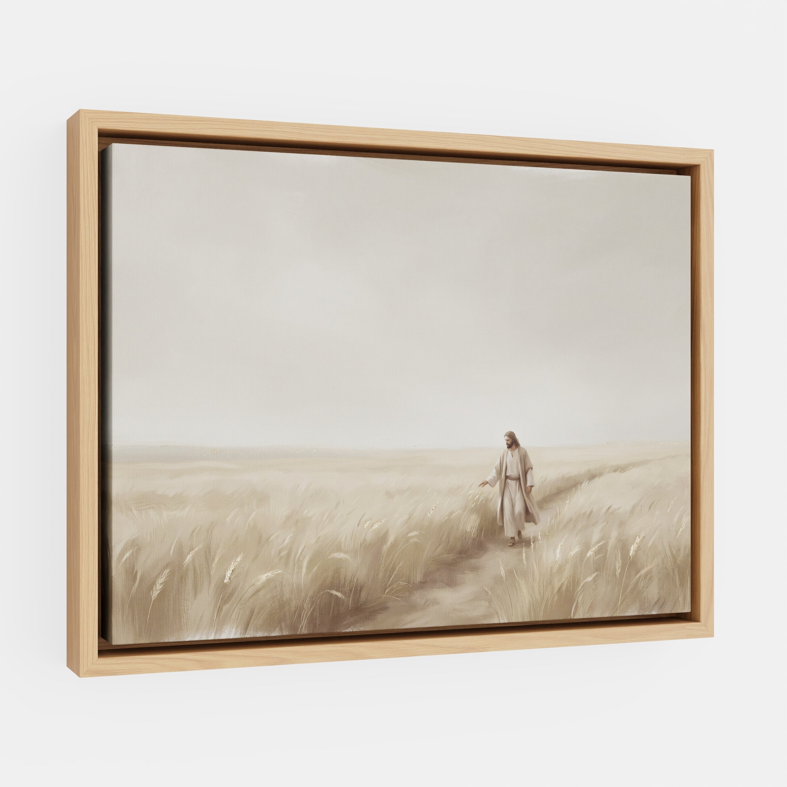 The Whispering Wheat Field - Canvas