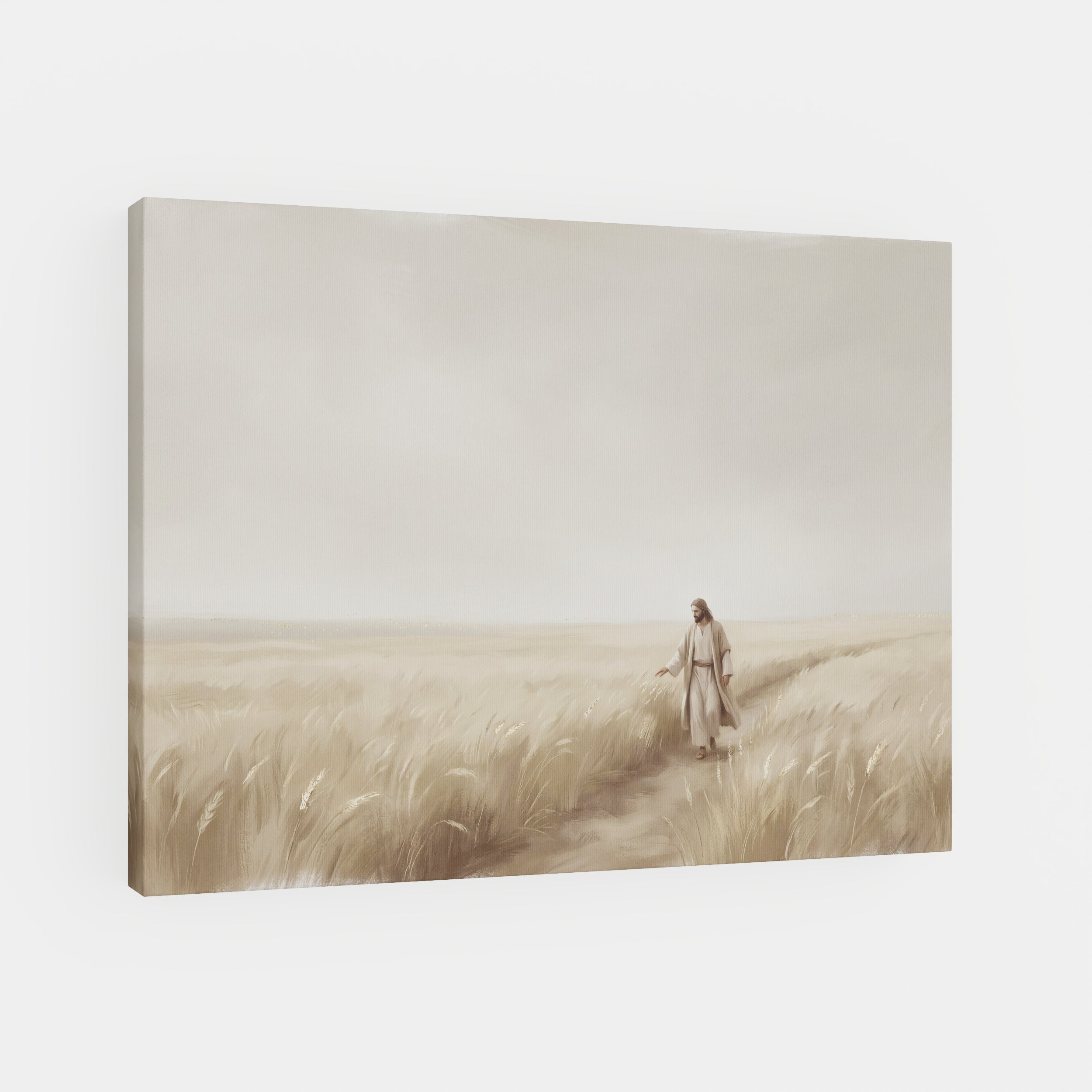 The Whispering Wheat Field - Canvas