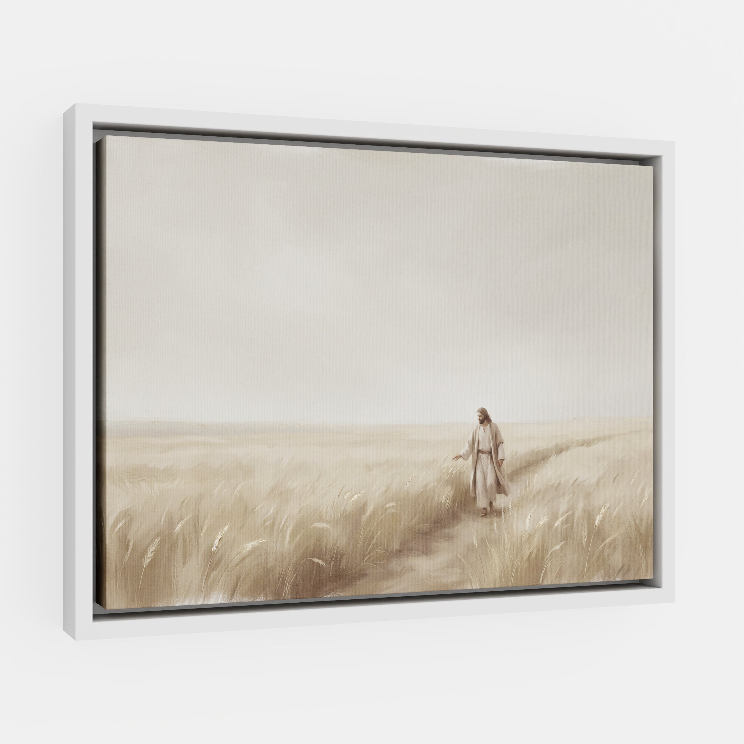 The Whispering Wheat Field - Canvas