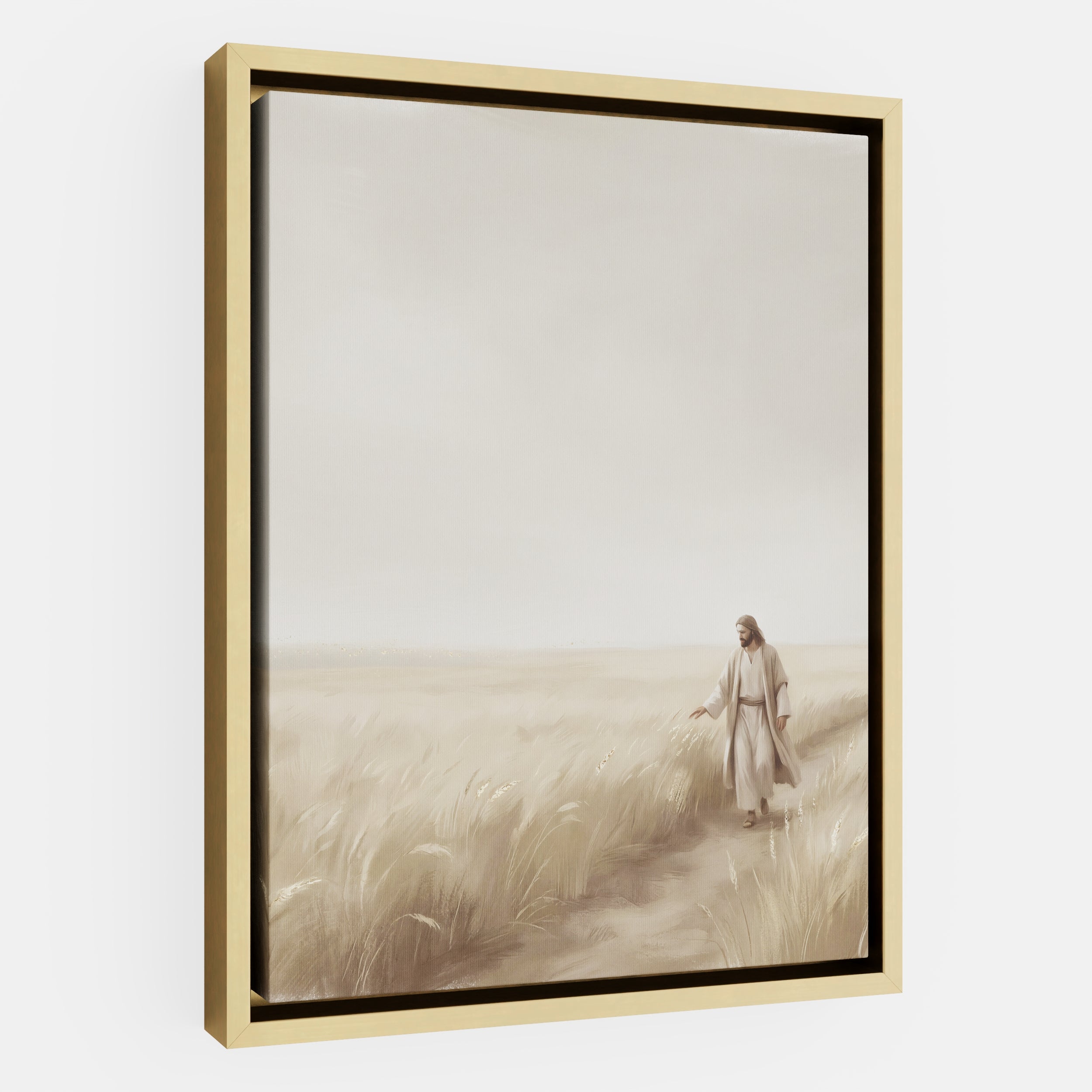 The Whispering Wheat Field - Canvas