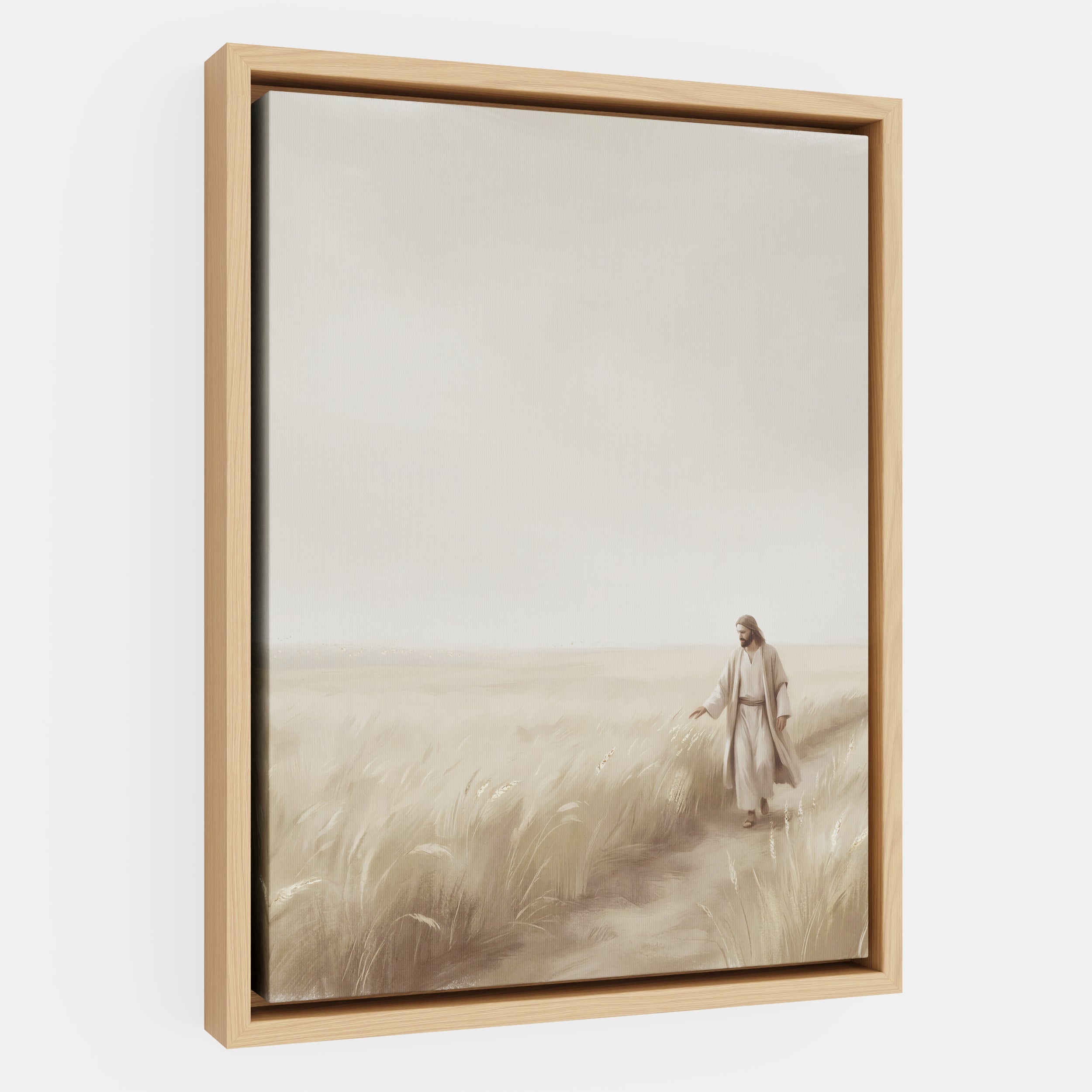 The Whispering Wheat Field - Canvas
