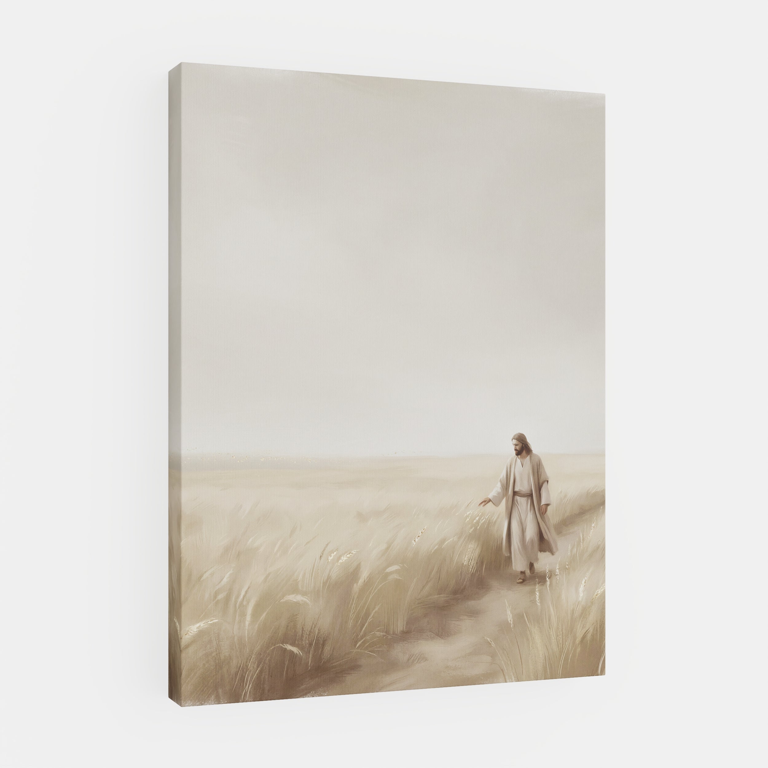 The Whispering Wheat Field - Canvas