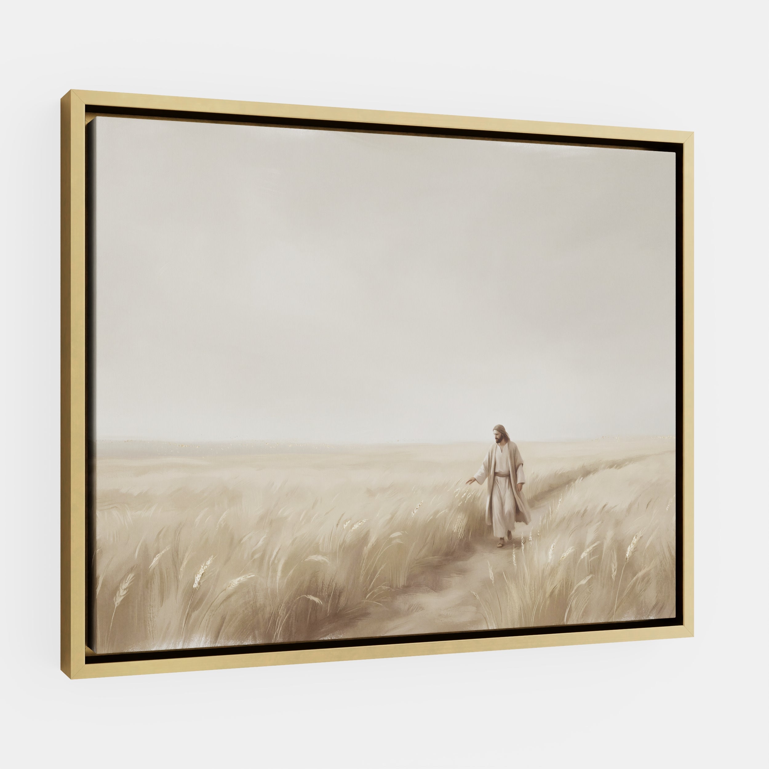 The Whispering Wheat Field - Canvas