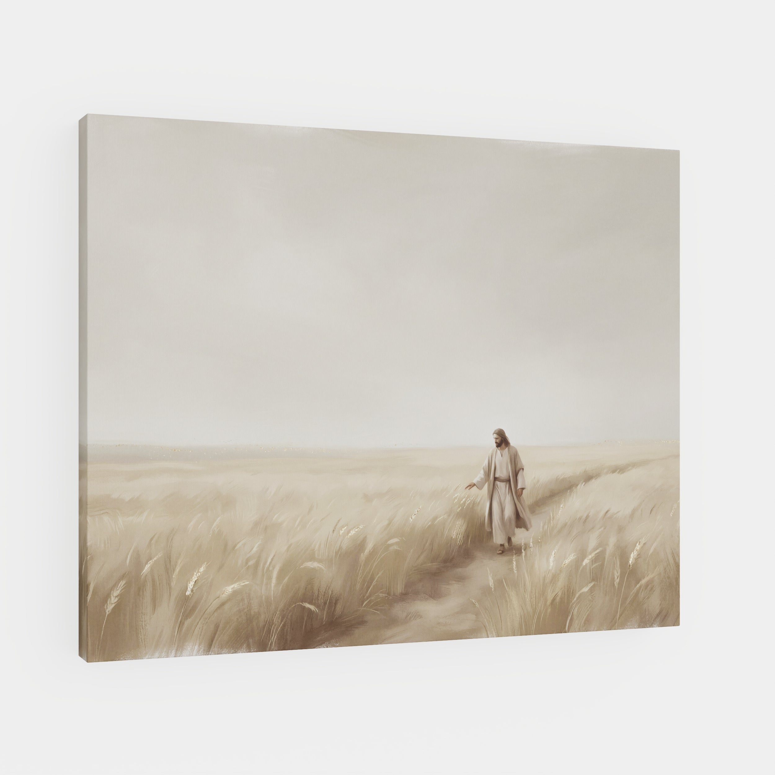 The Whispering Wheat Field - Canvas