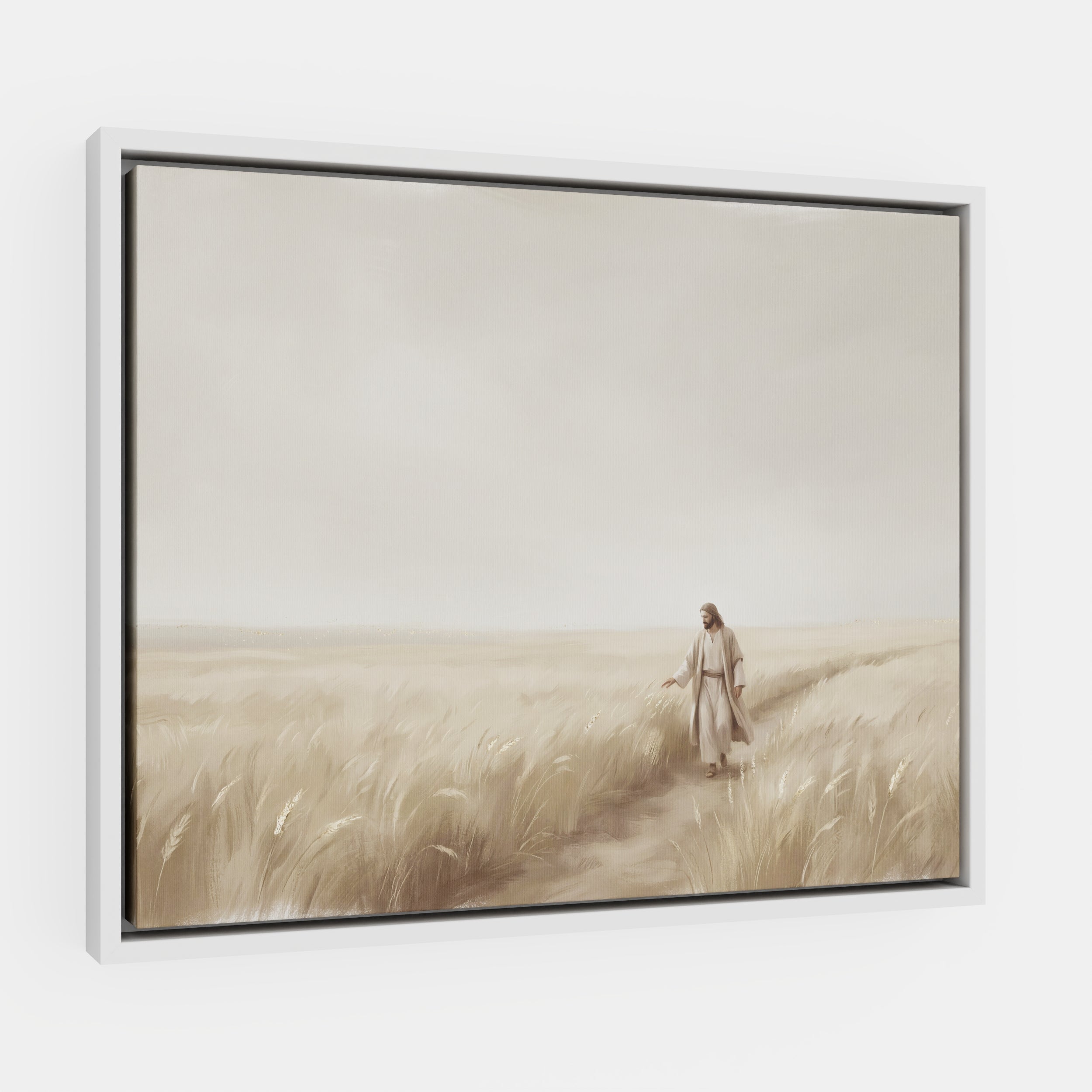 The Whispering Wheat Field - Canvas