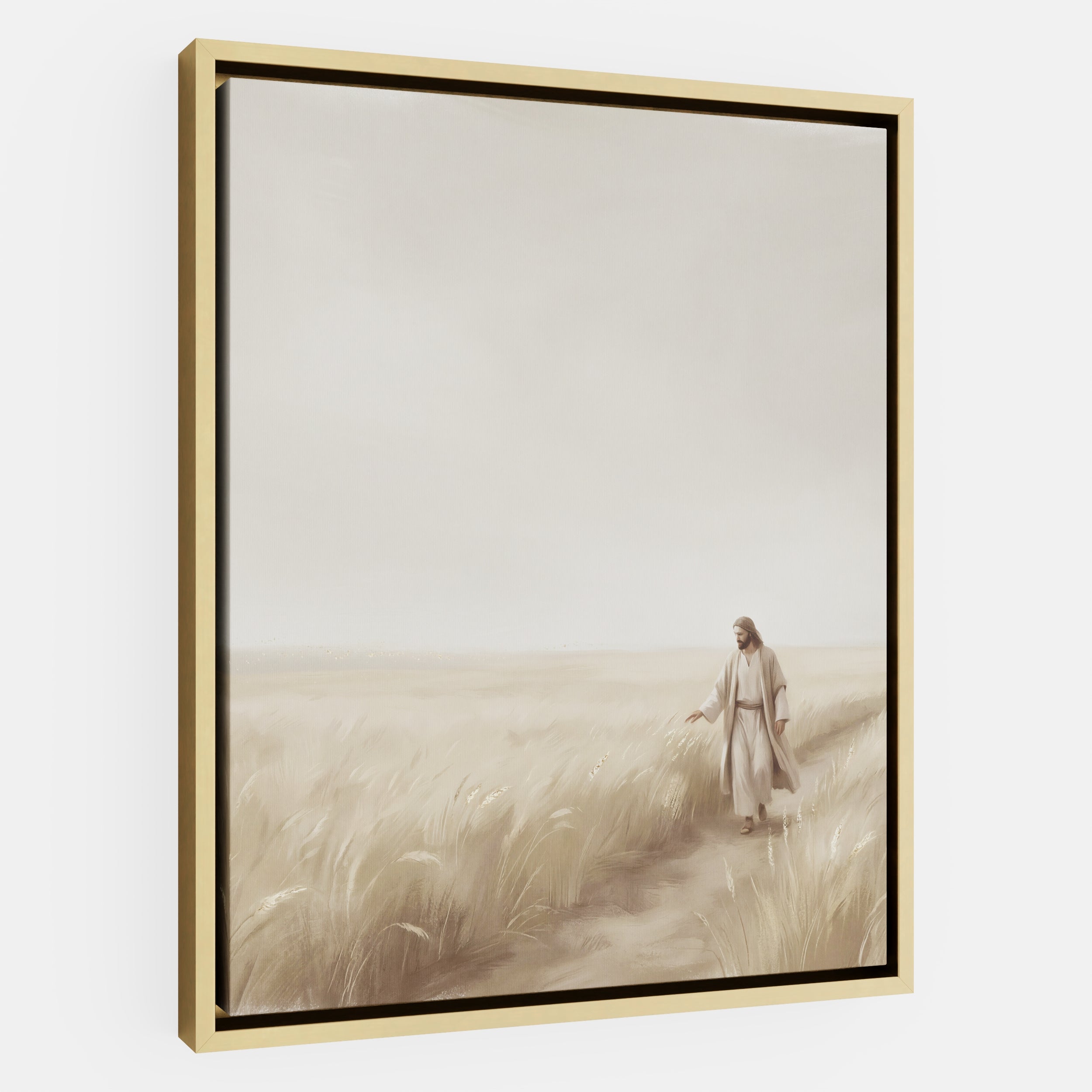 The Whispering Wheat Field - Canvas