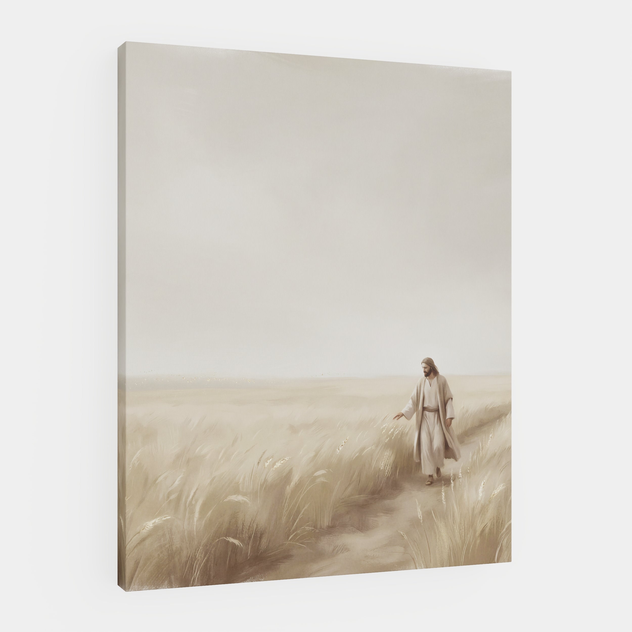 The Whispering Wheat Field - Canvas