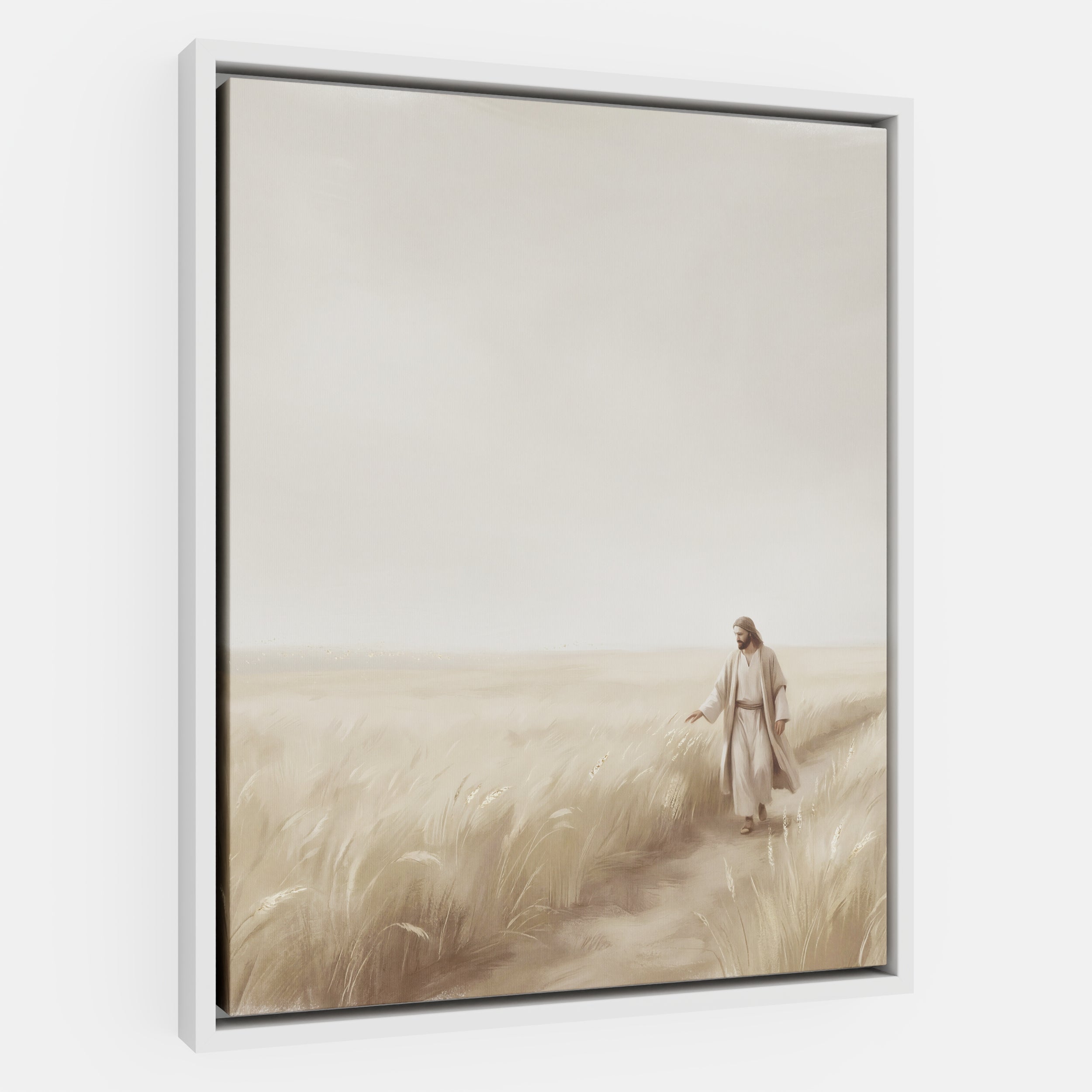 The Whispering Wheat Field - Canvas