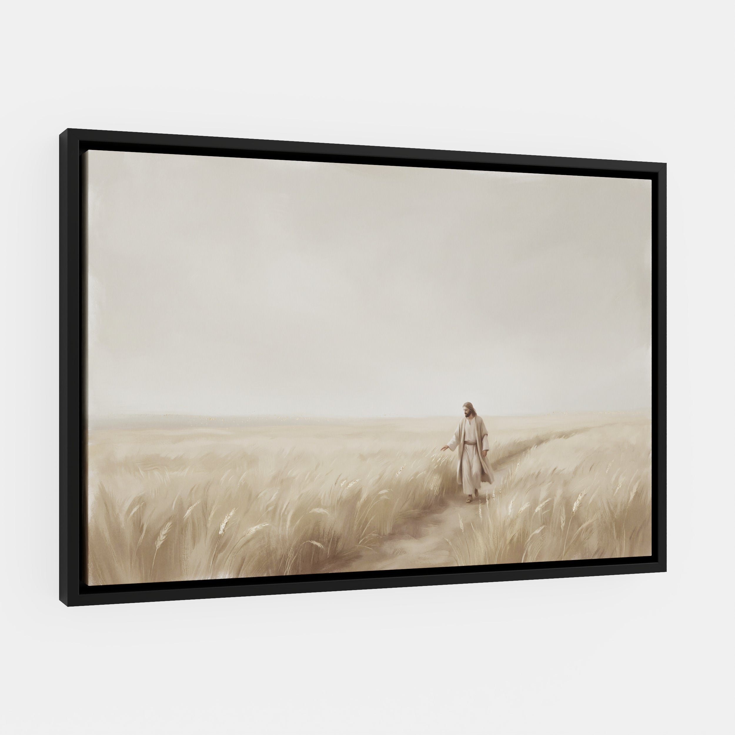 The Whispering Wheat Field - Canvas