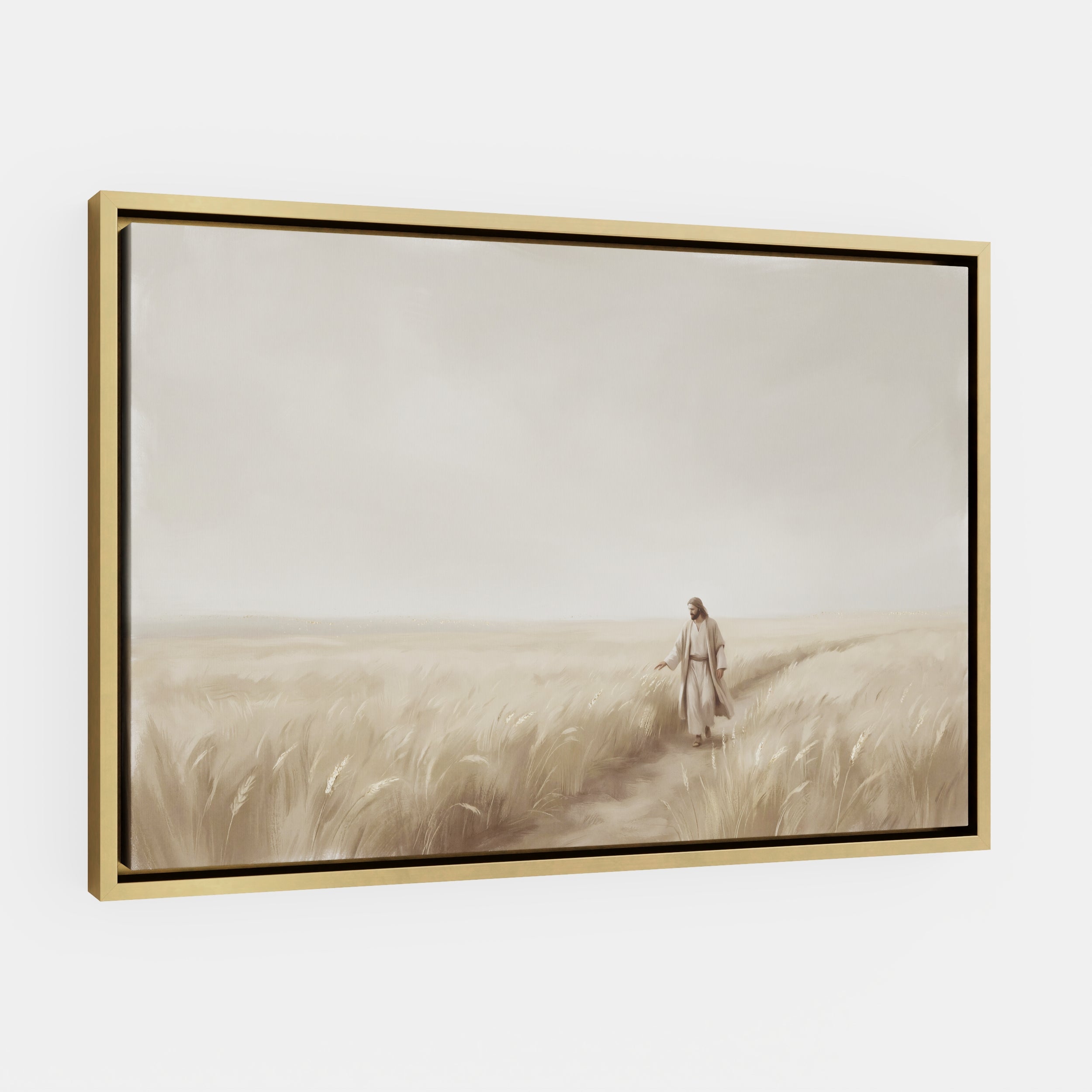 The Whispering Wheat Field - Canvas