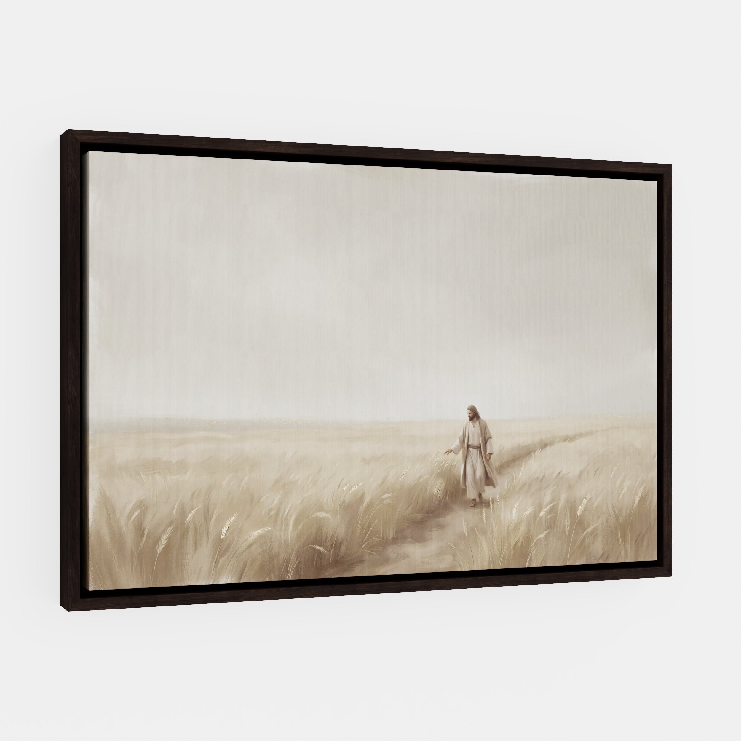 The Whispering Wheat Field - Canvas