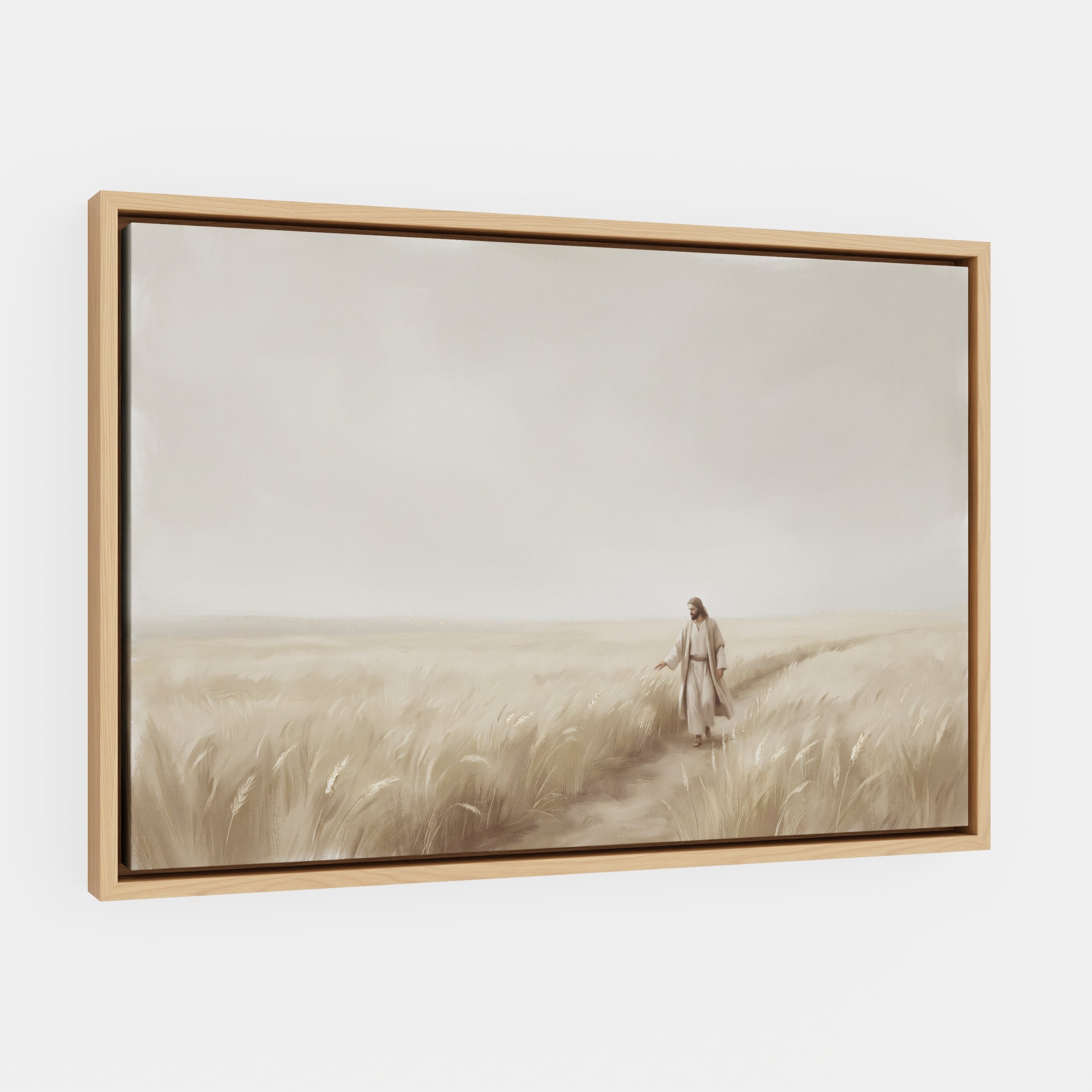 The Whispering Wheat Field - Canvas