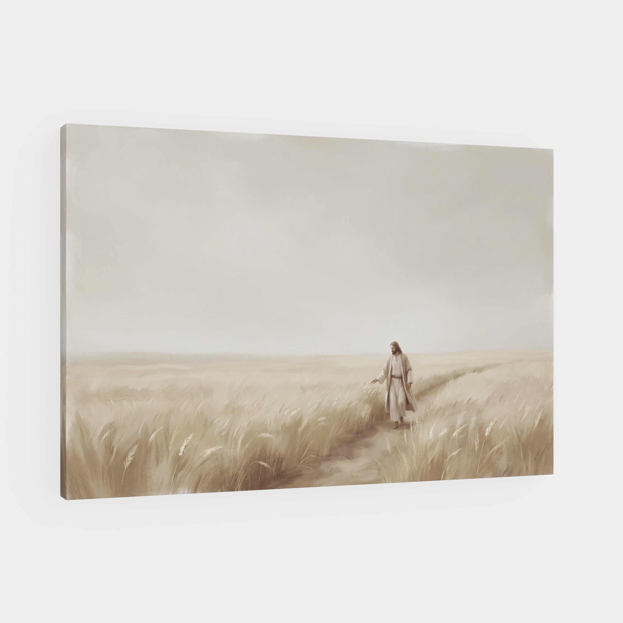 The Whispering Wheat Field - Canvas