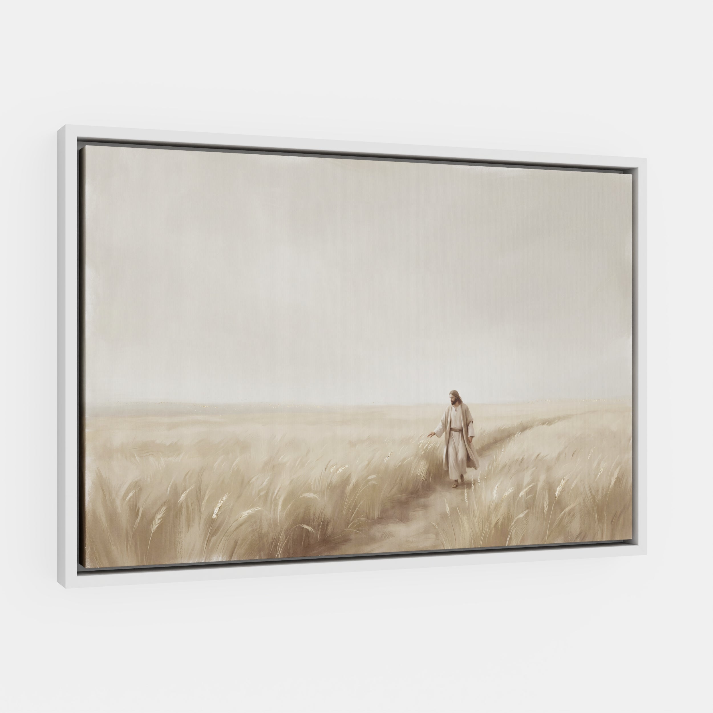The Whispering Wheat Field - Canvas