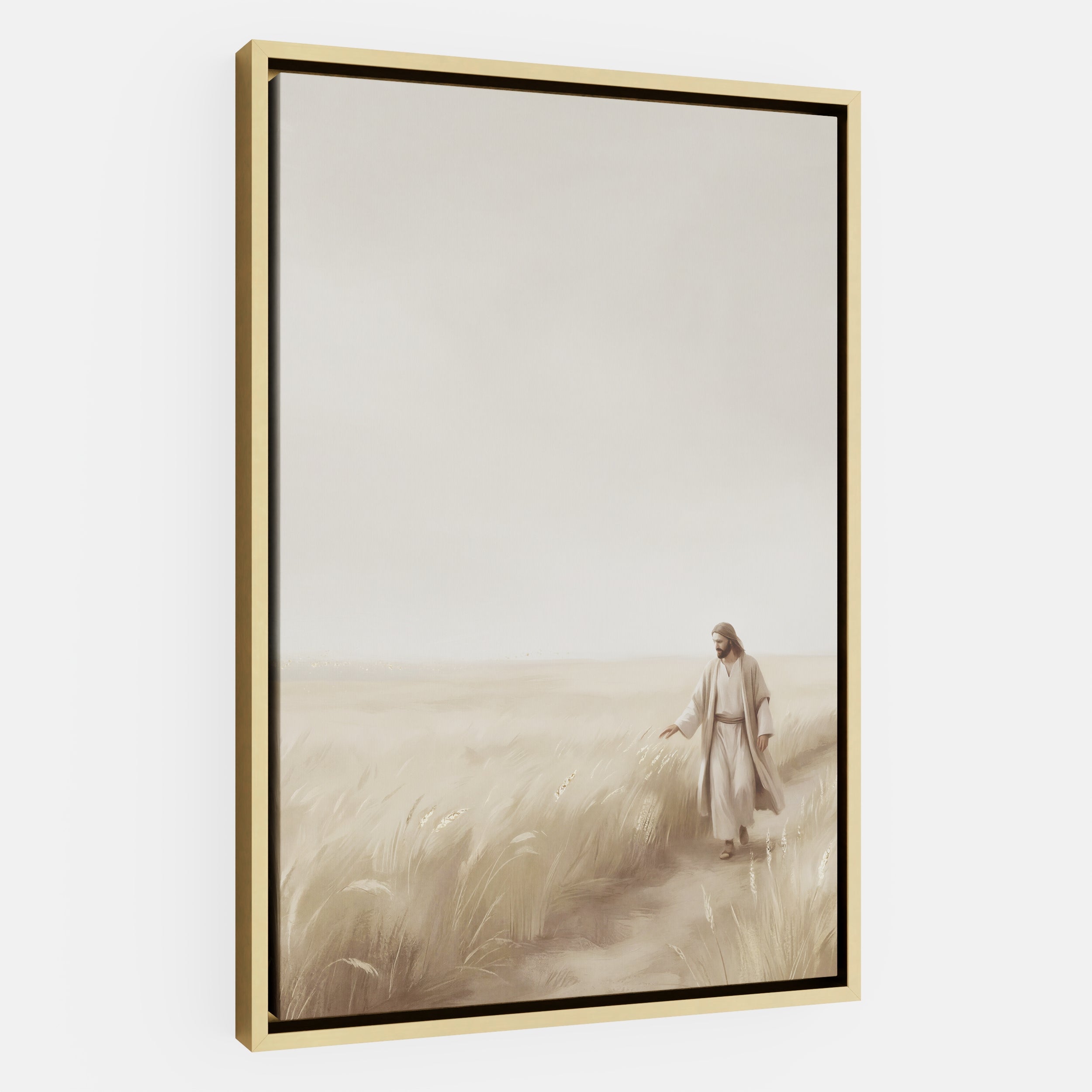 The Whispering Wheat Field - Canvas
