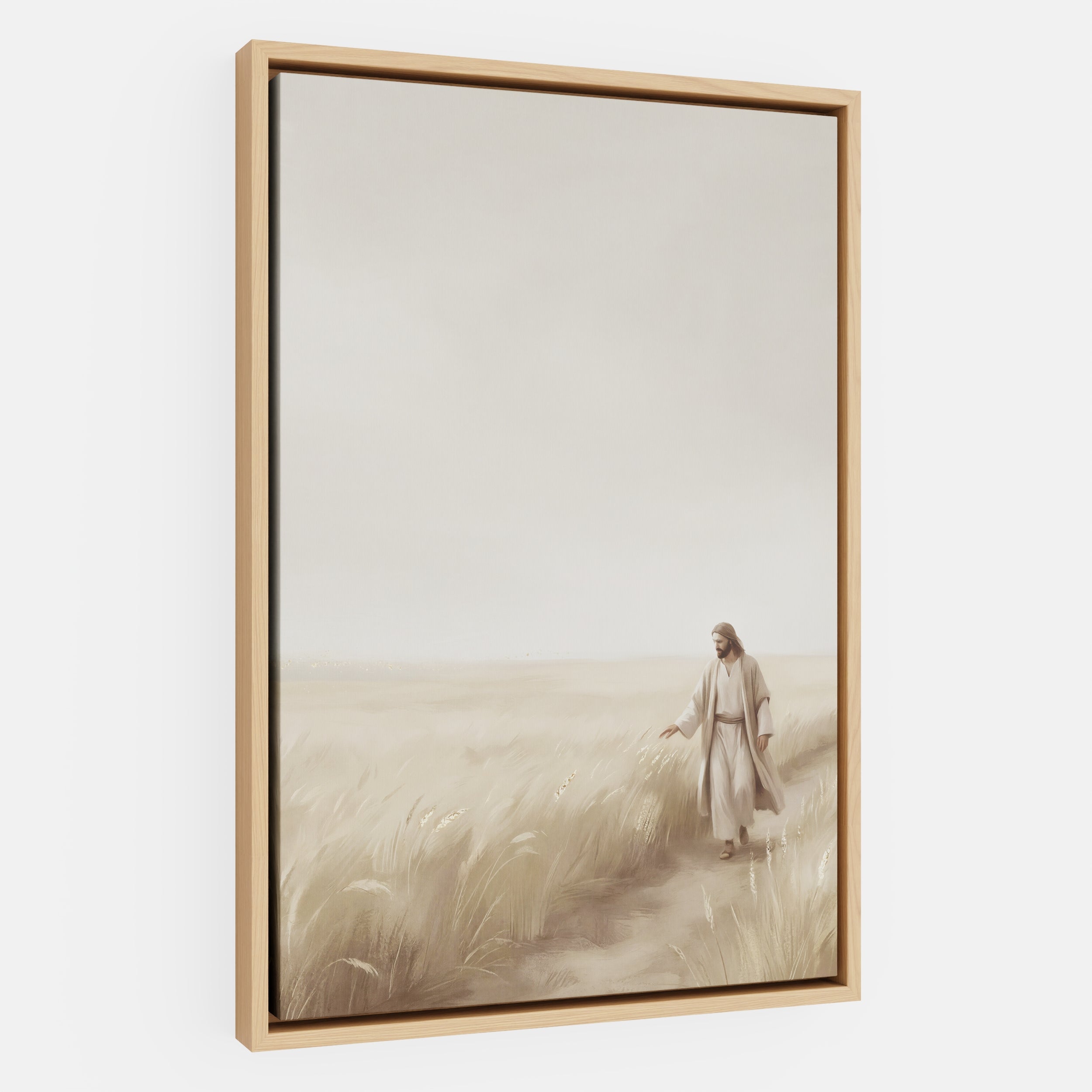 The Whispering Wheat Field - Canvas