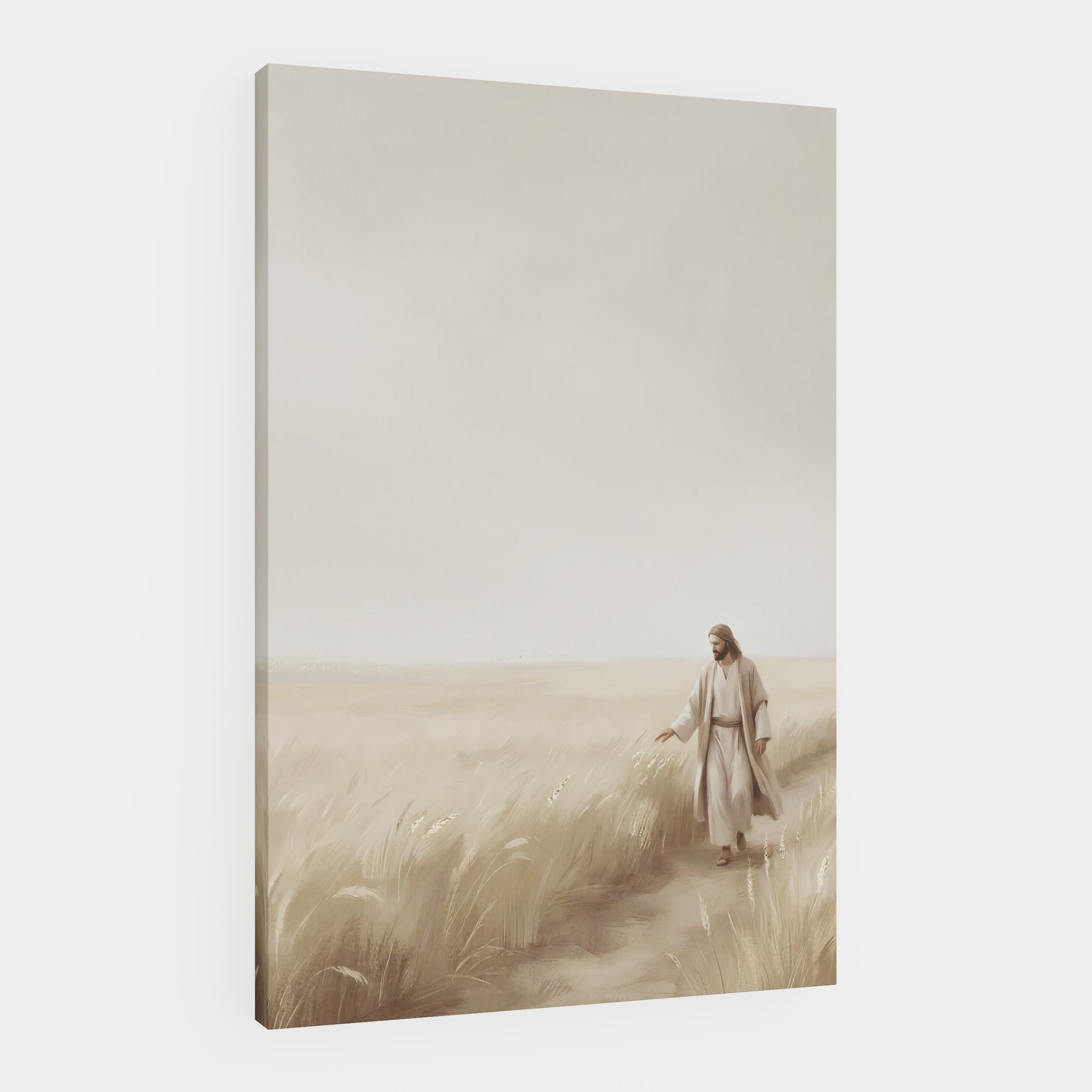 The Whispering Wheat Field - Canvas