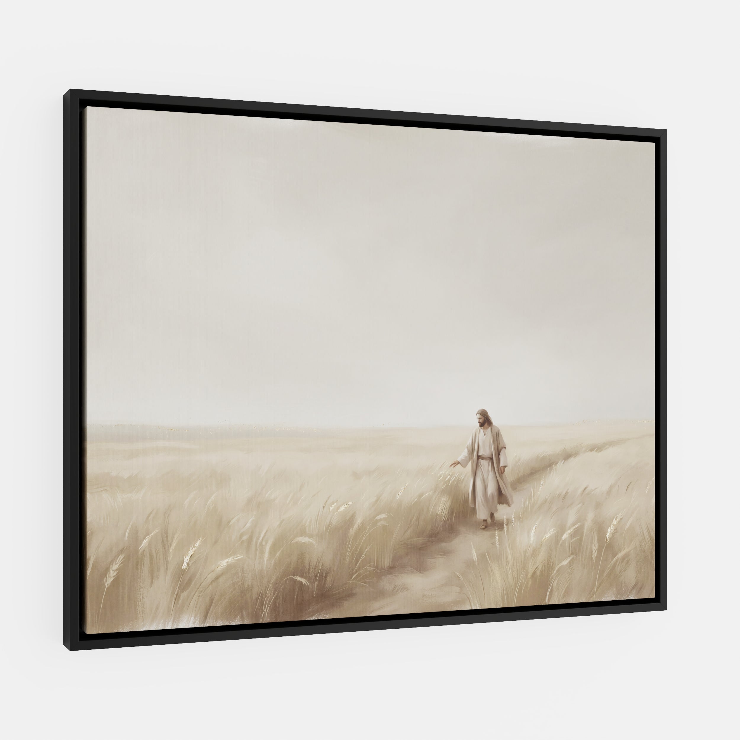 The Whispering Wheat Field - Canvas