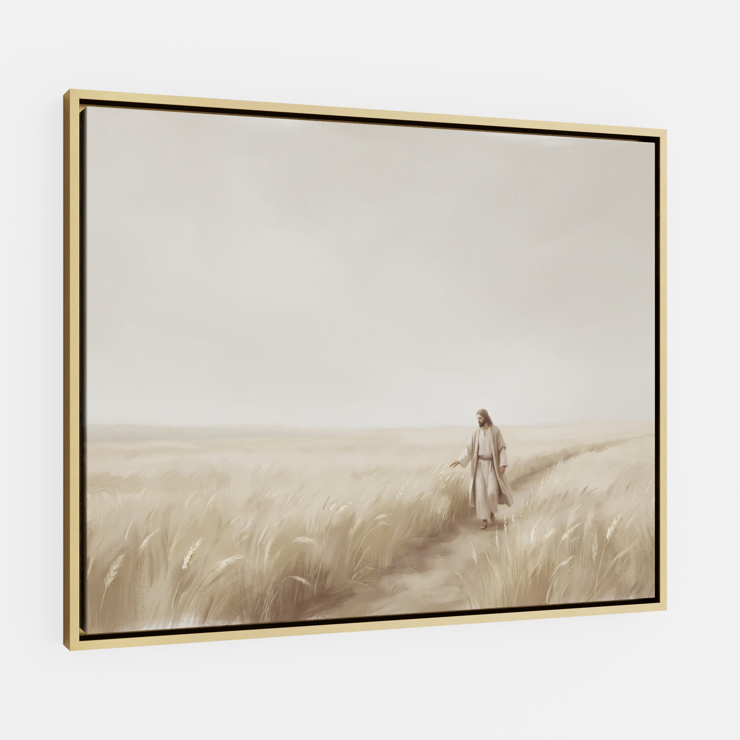 The Whispering Wheat Field - Canvas