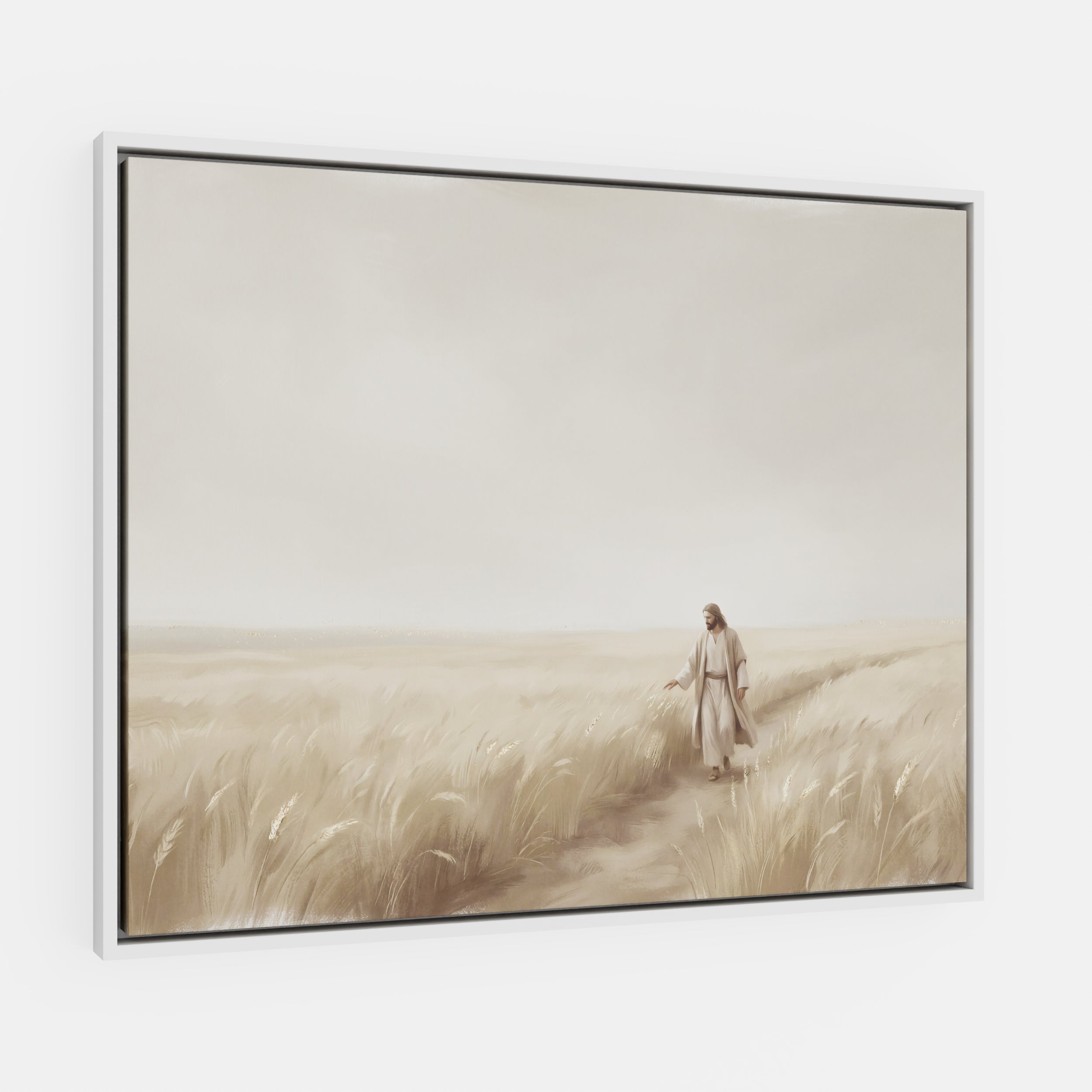 The Whispering Wheat Field - Canvas