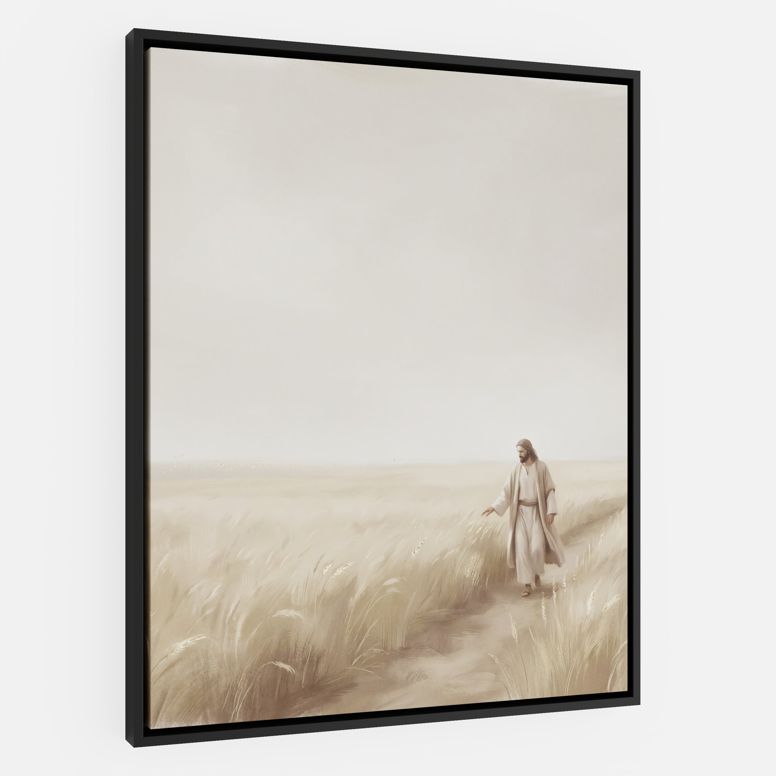 The Whispering Wheat Field - Canvas
