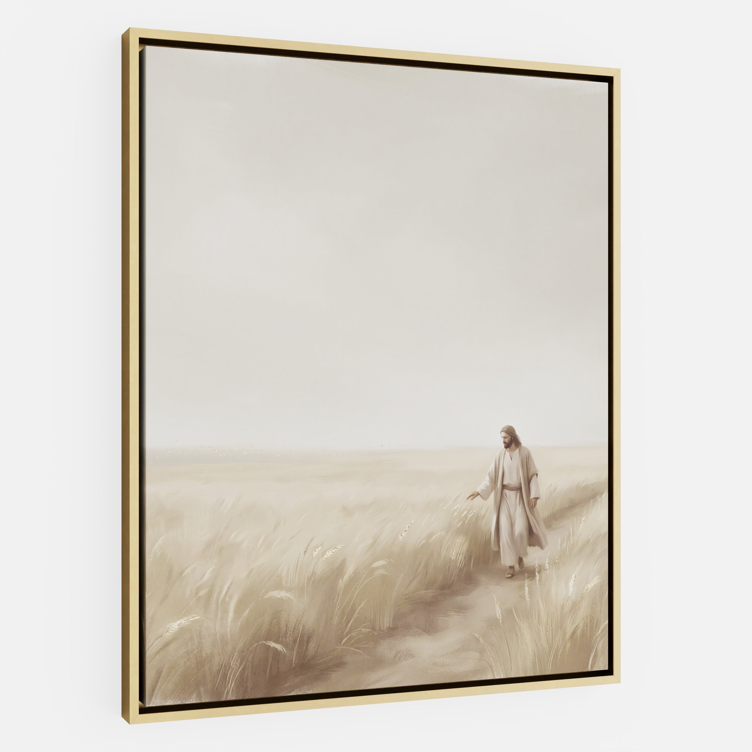The Whispering Wheat Field - Canvas