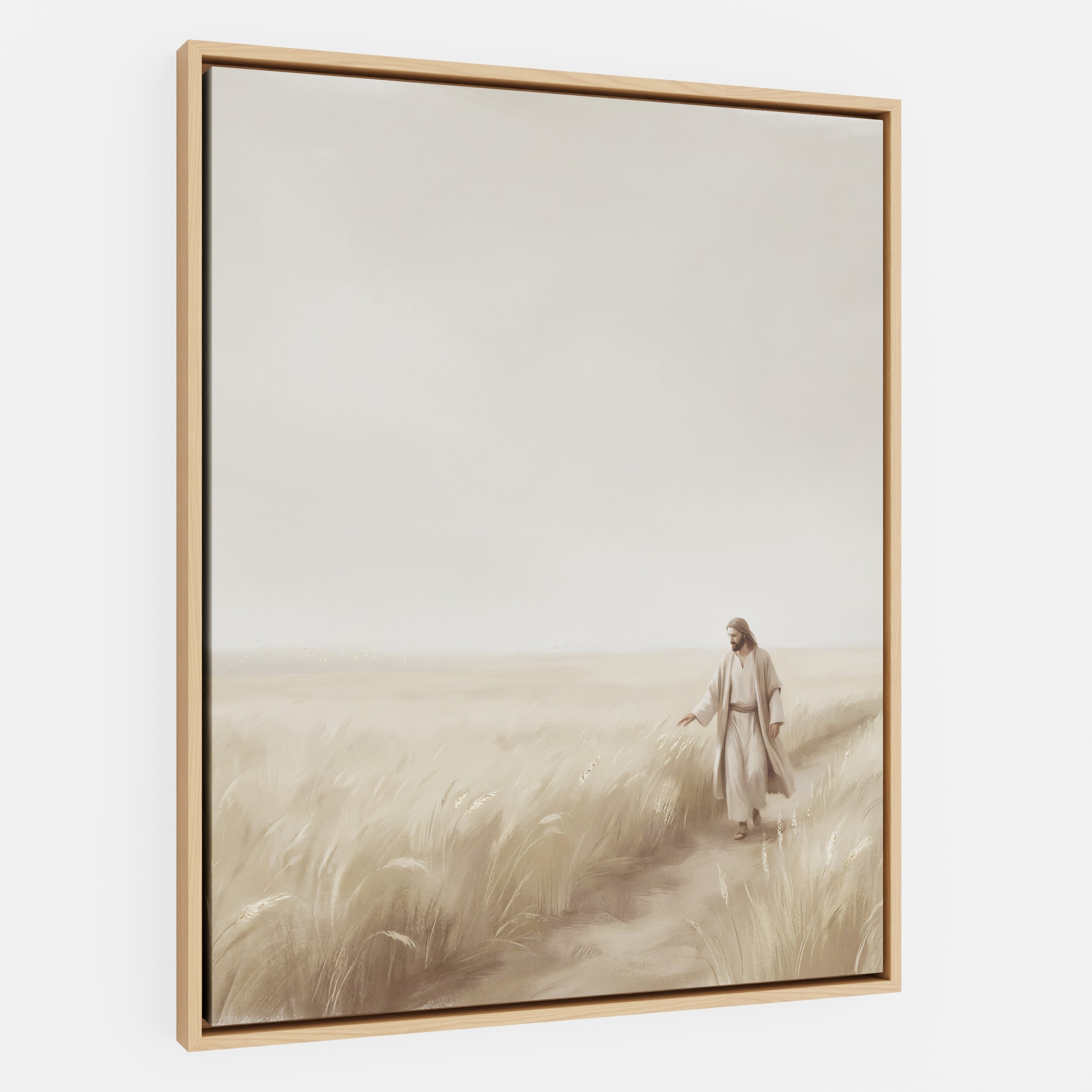 The Whispering Wheat Field - Canvas