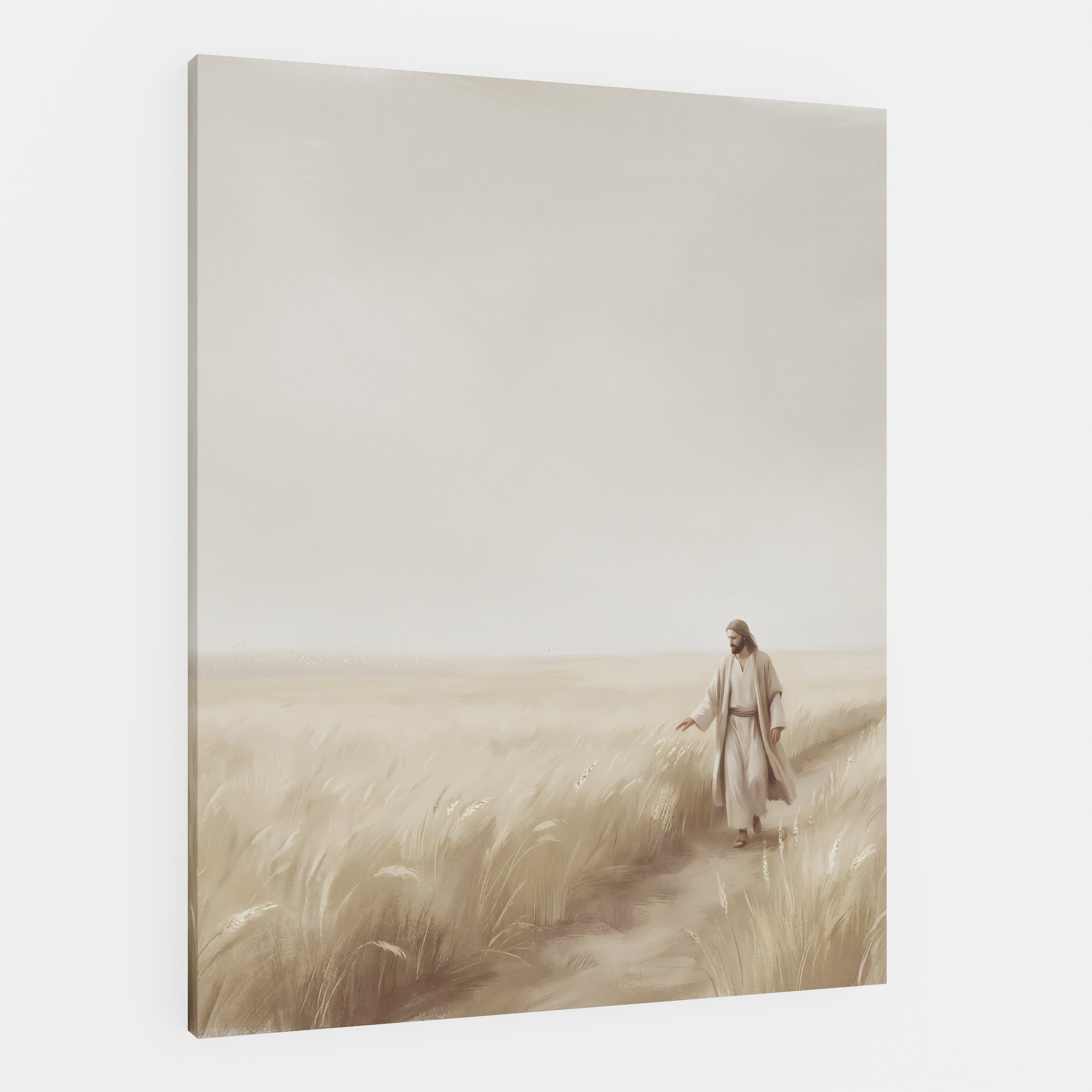 The Whispering Wheat Field - Canvas
