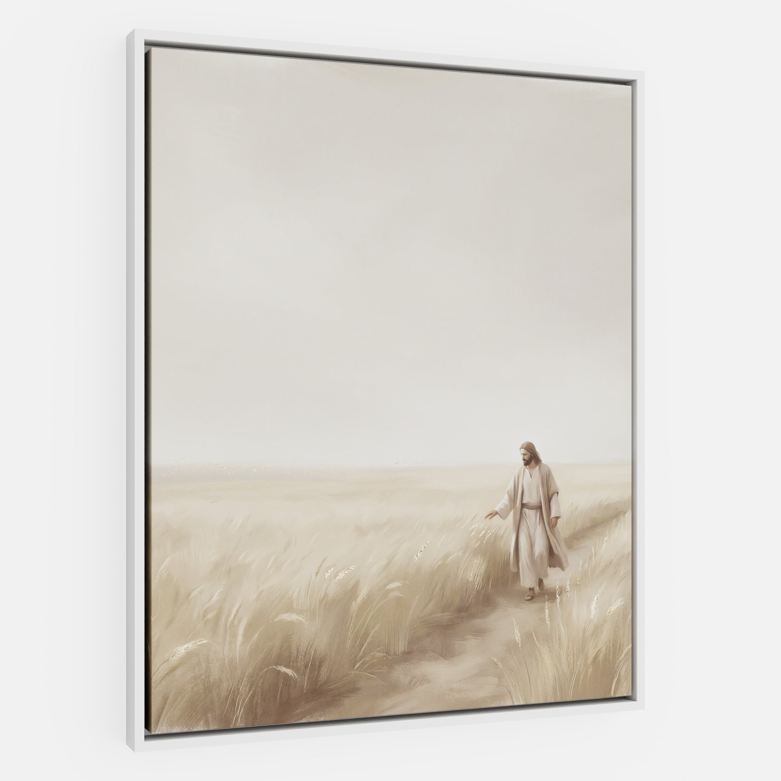The Whispering Wheat Field - Canvas