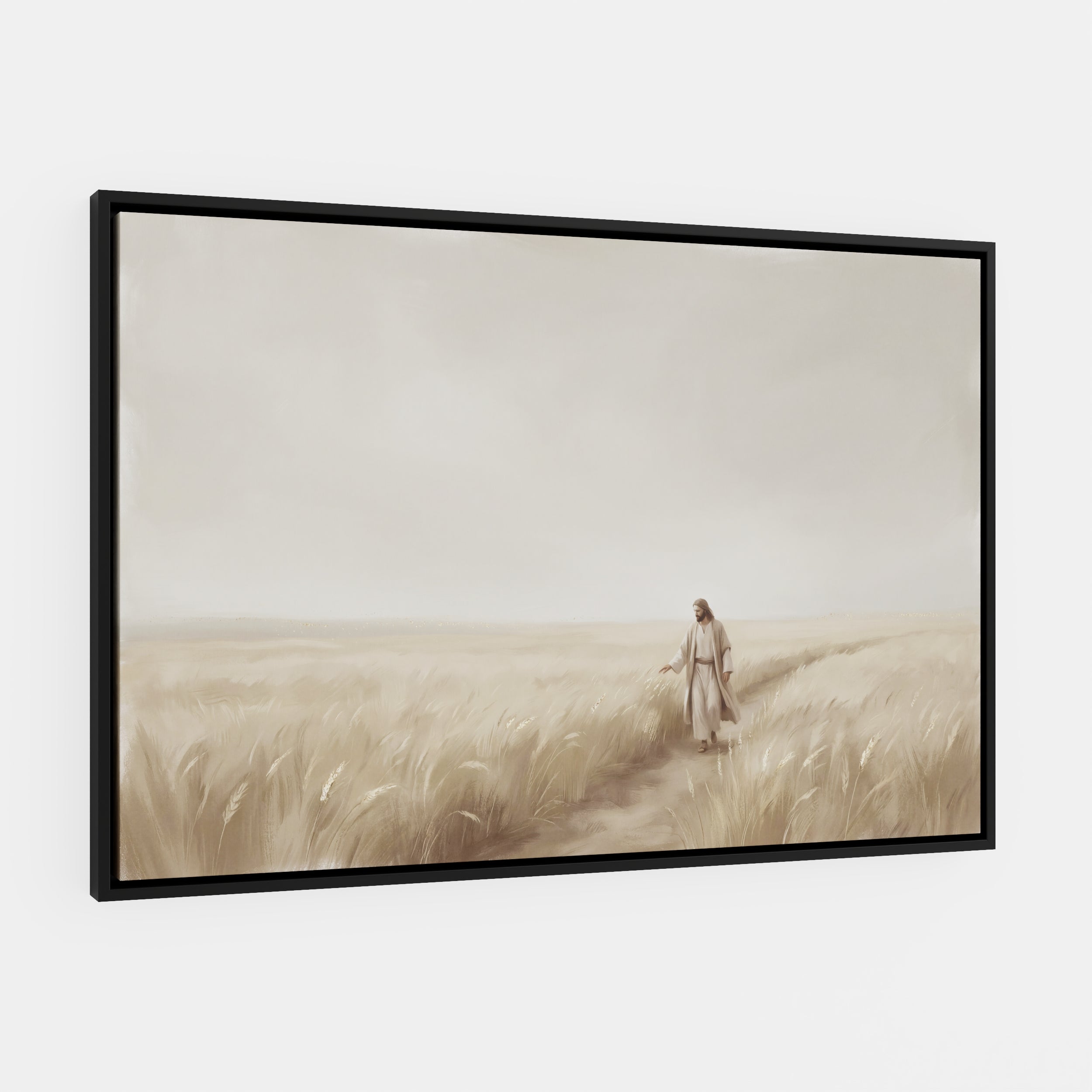 The Whispering Wheat Field - Canvas