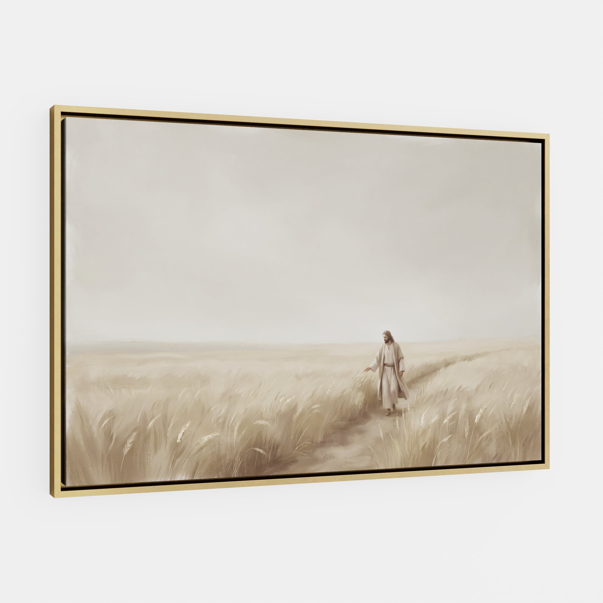 The Whispering Wheat Field - Canvas