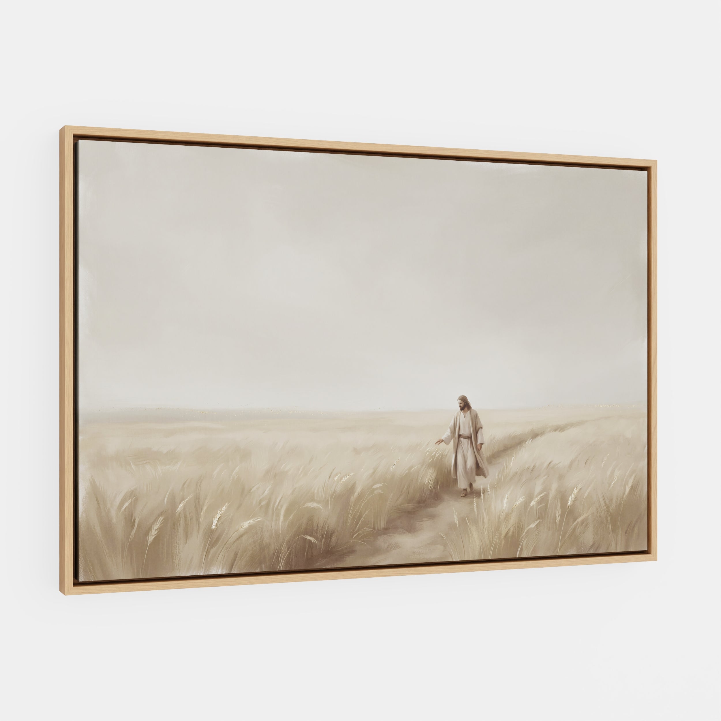 The Whispering Wheat Field - Canvas