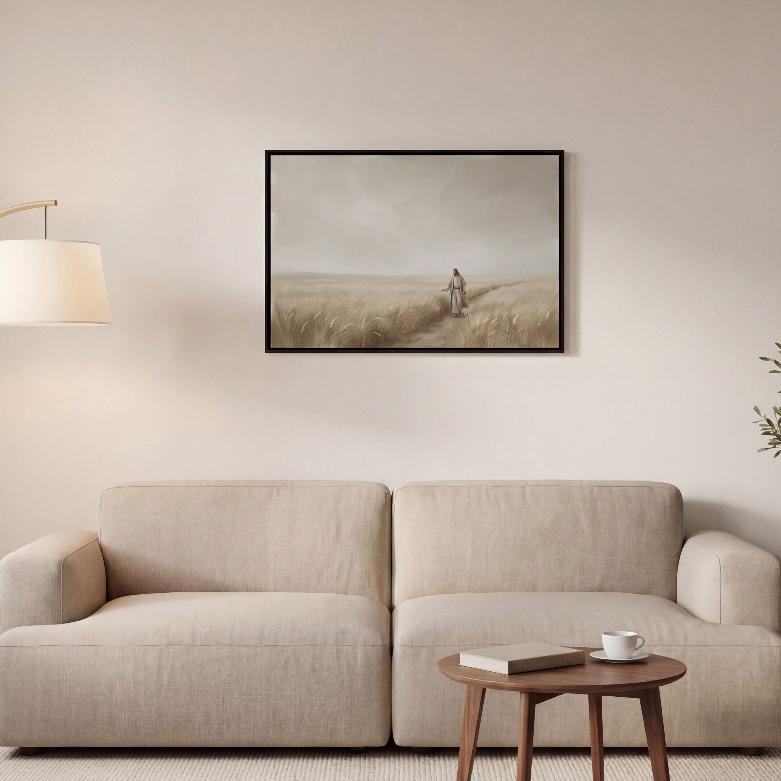The Whispering Wheat Field - Canvas
