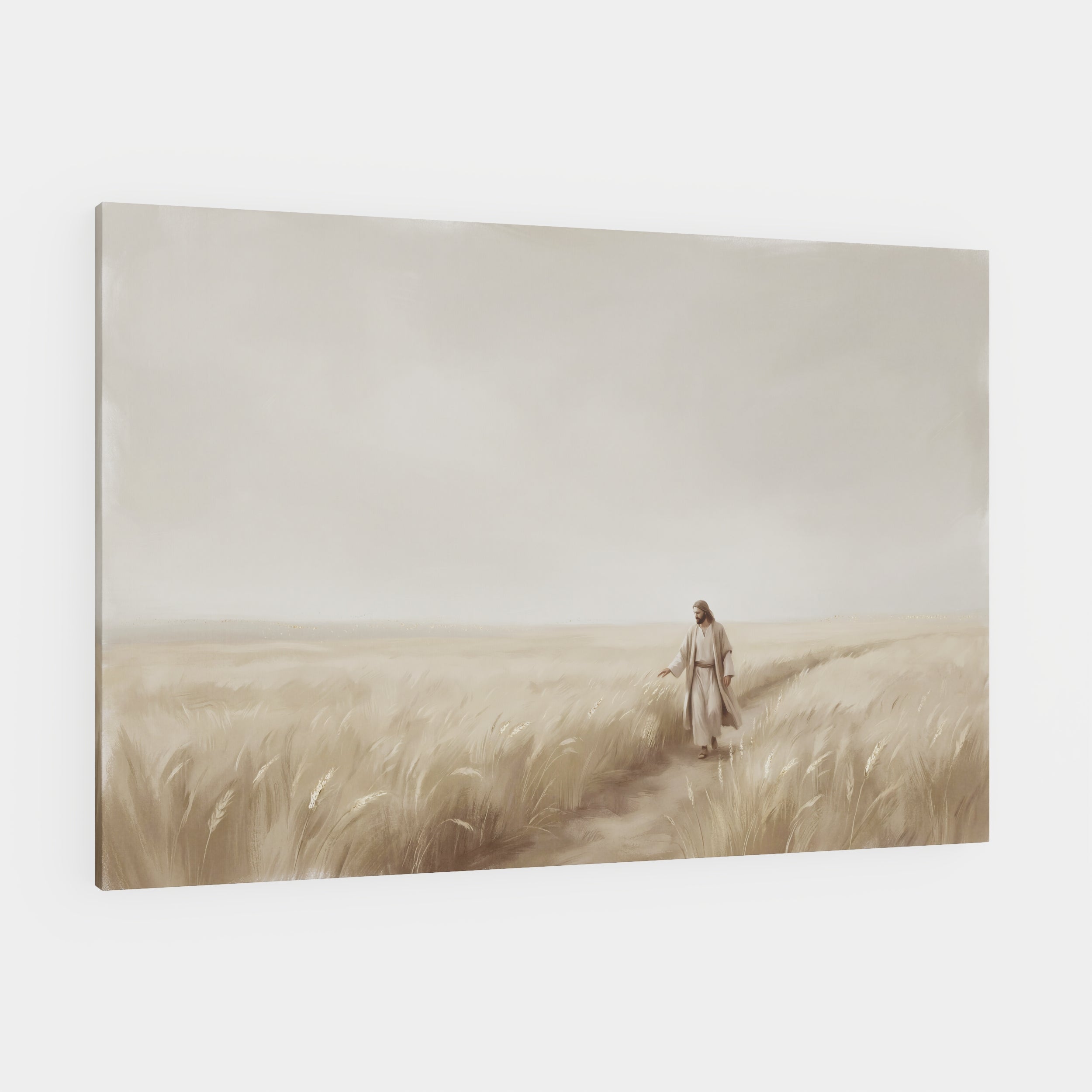 The Whispering Wheat Field - Canvas