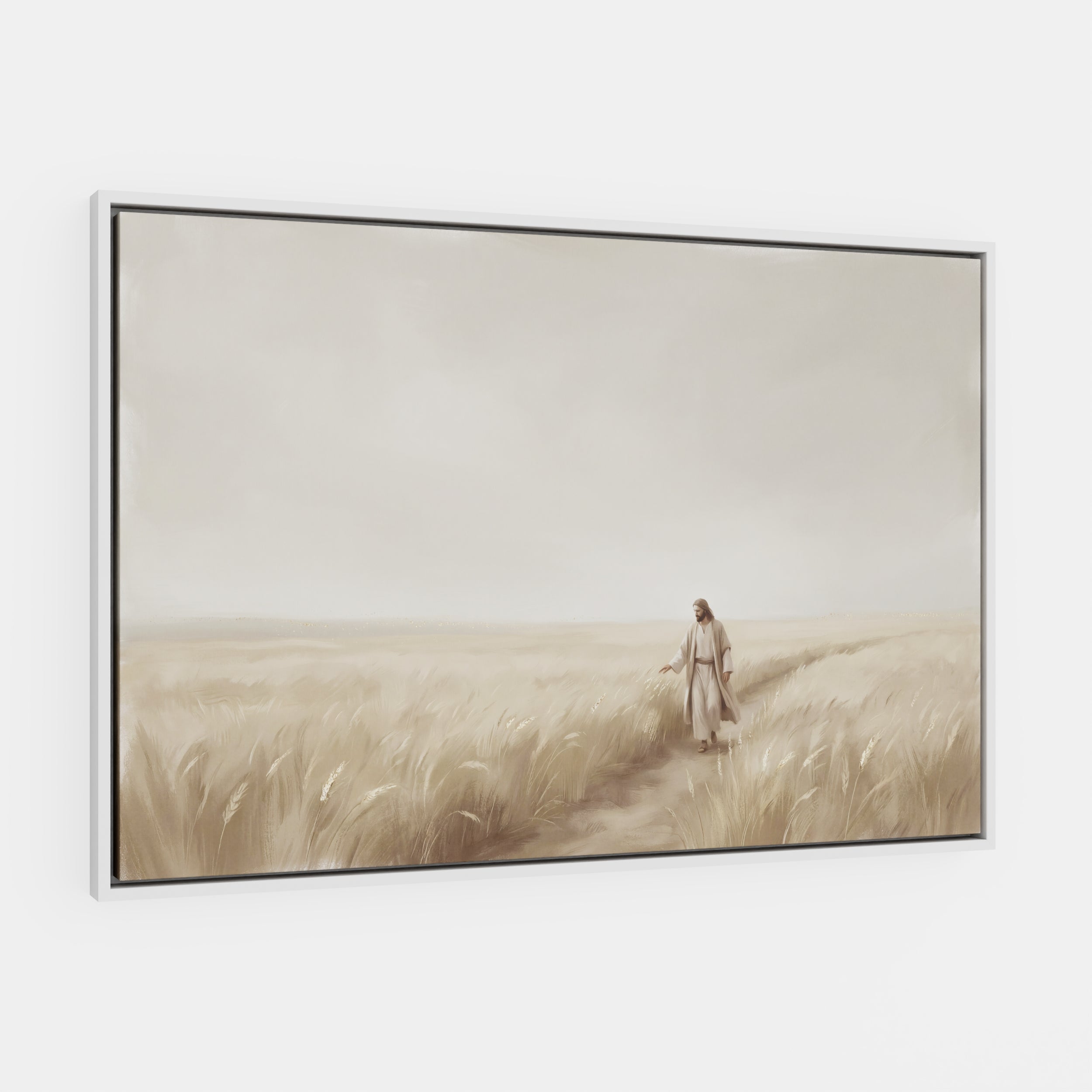 The Whispering Wheat Field - Canvas