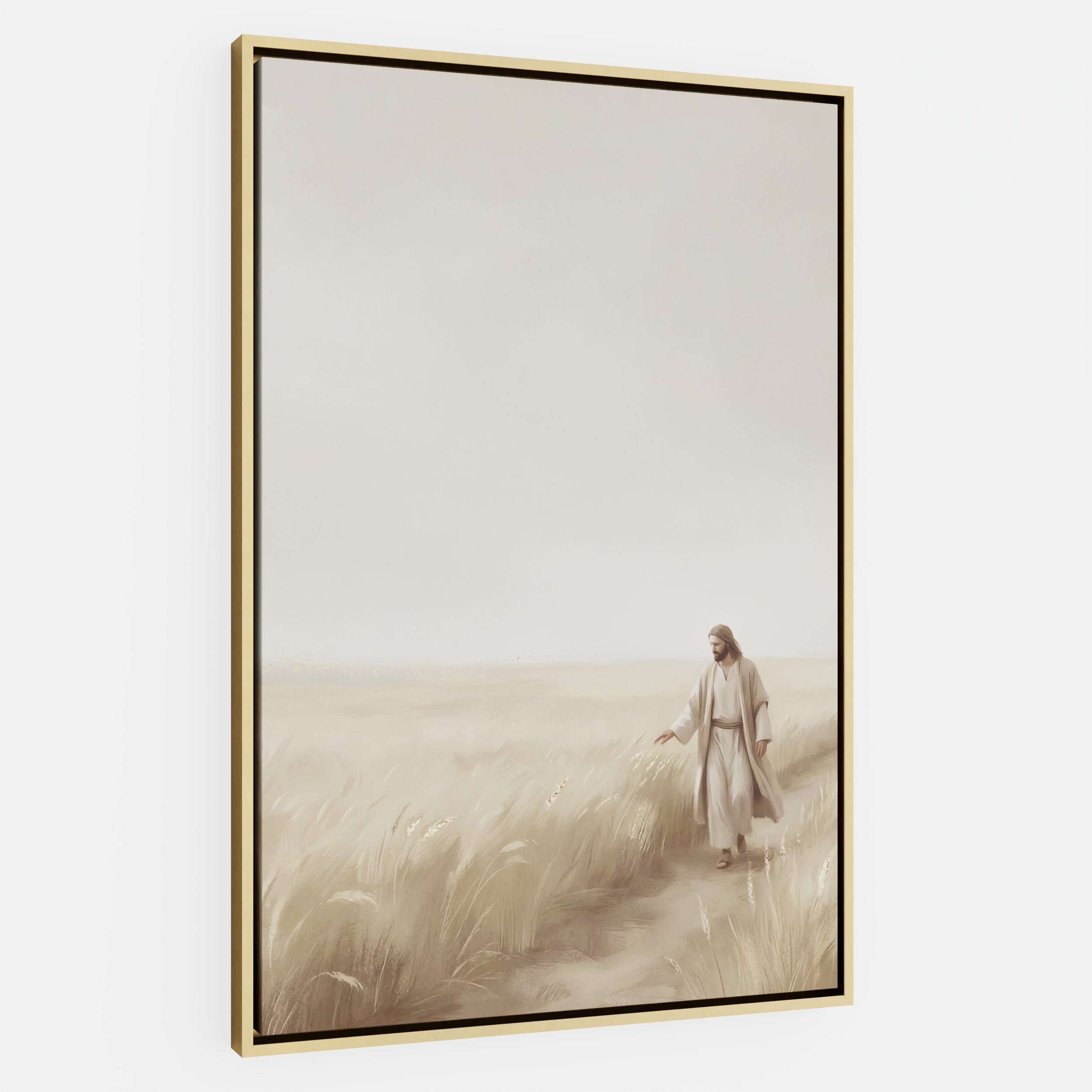 The Whispering Wheat Field - Canvas