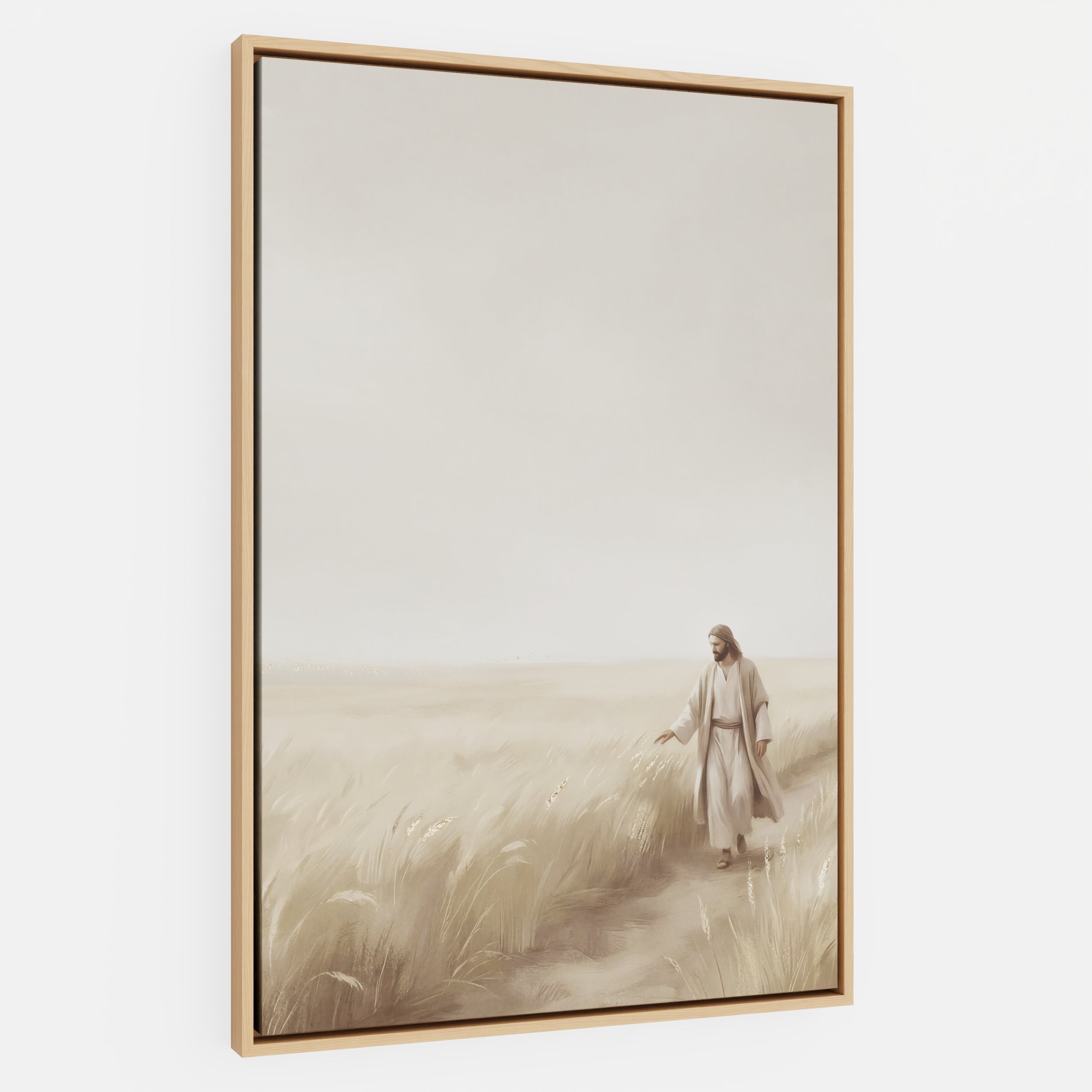 The Whispering Wheat Field - Canvas