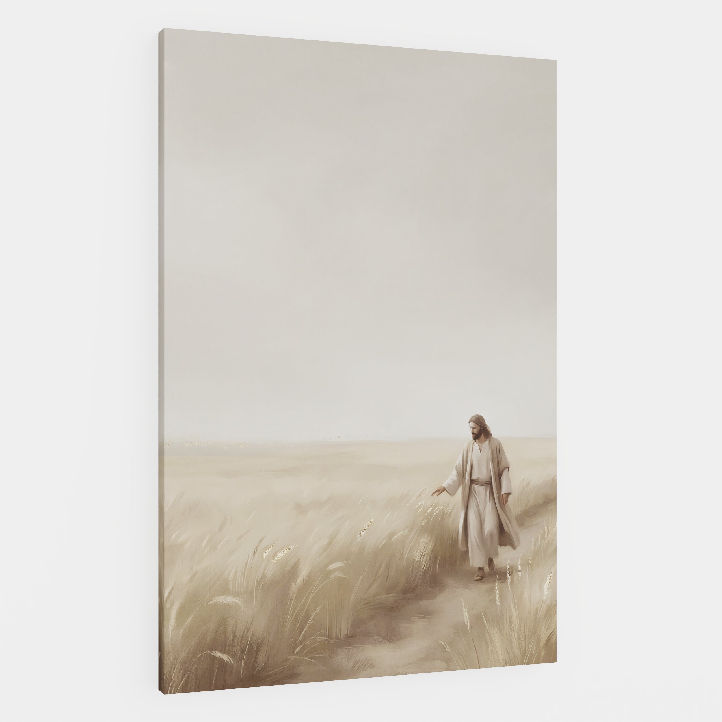 The Whispering Wheat Field - Canvas