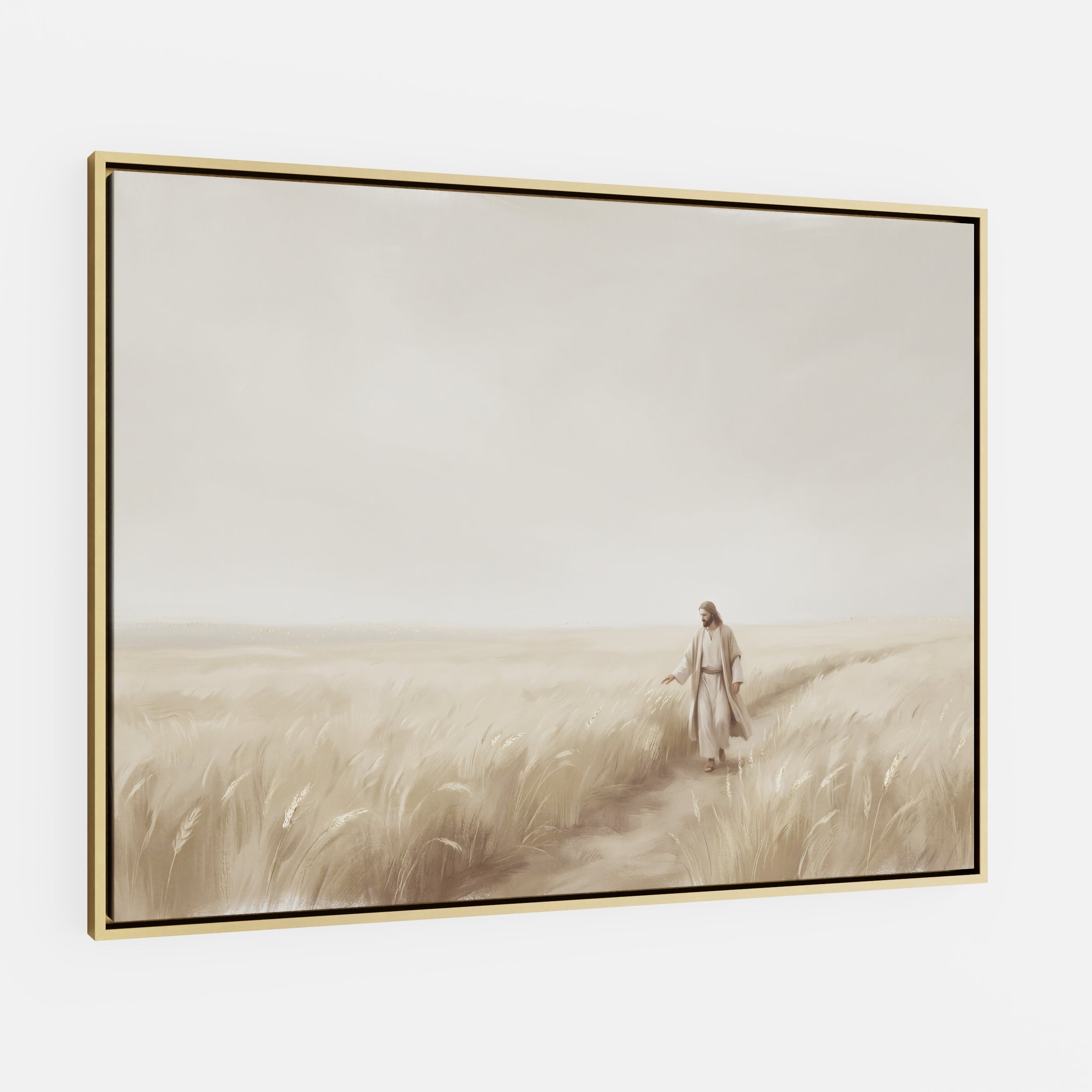 The Whispering Wheat Field - Canvas