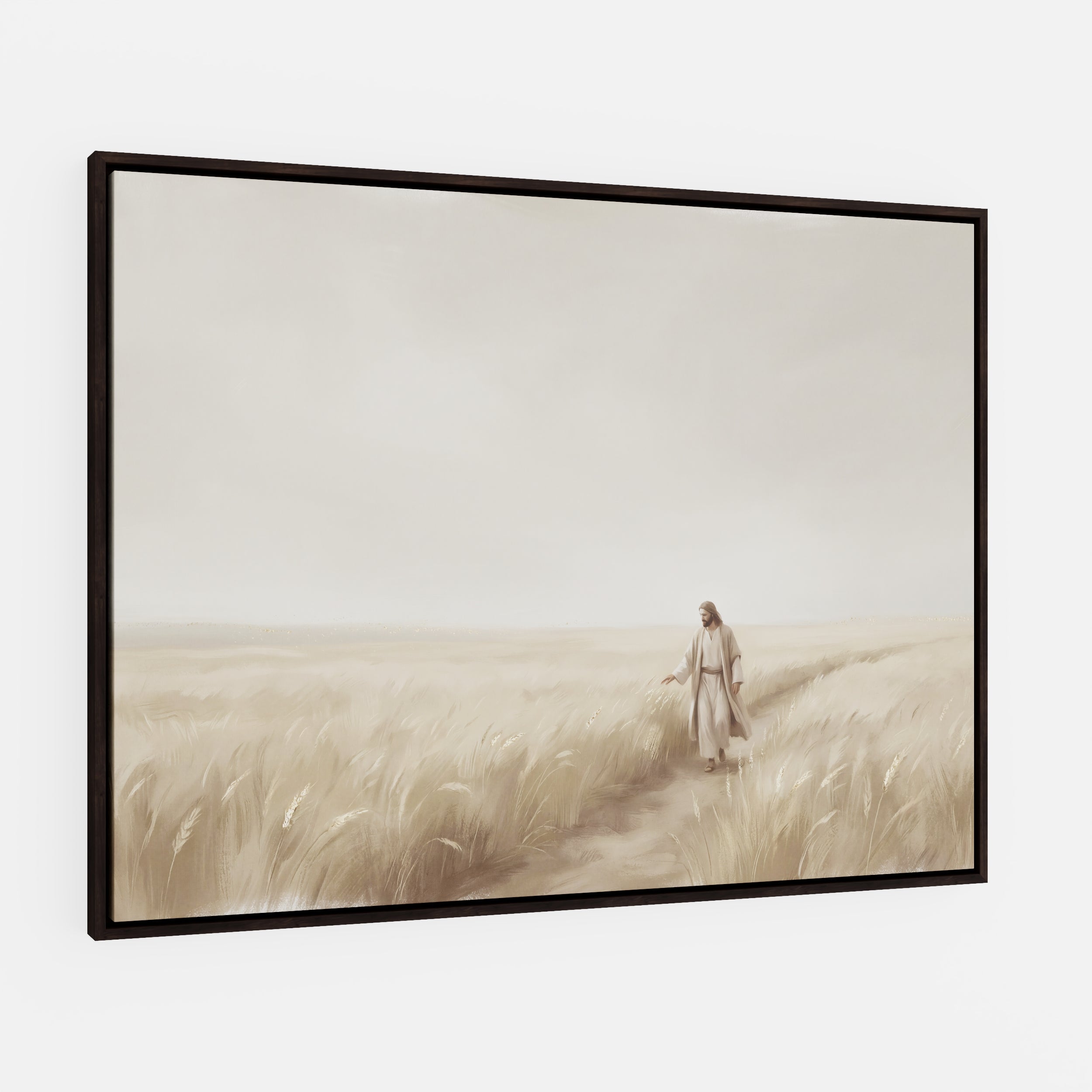 The Whispering Wheat Field - Canvas