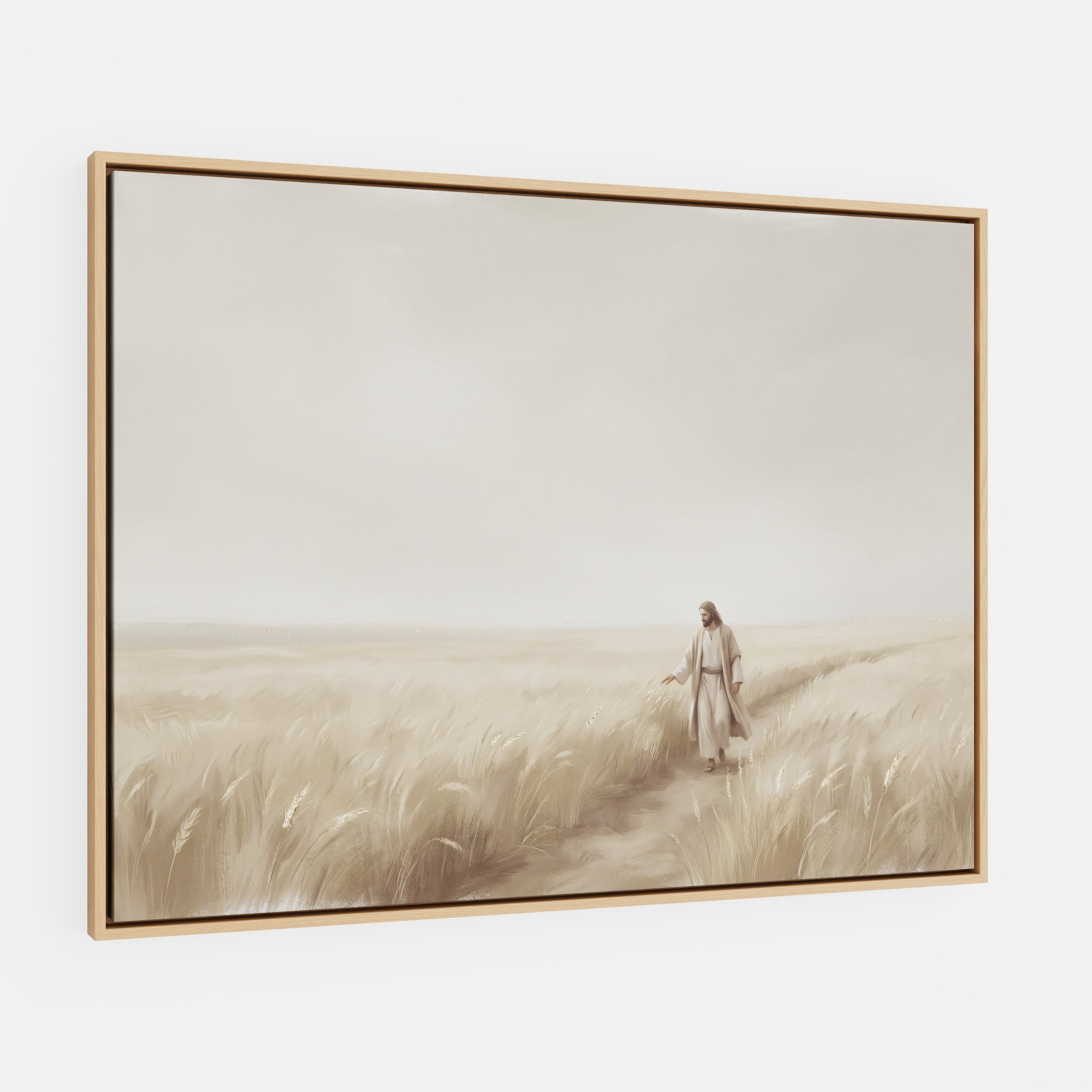 The Whispering Wheat Field - Canvas