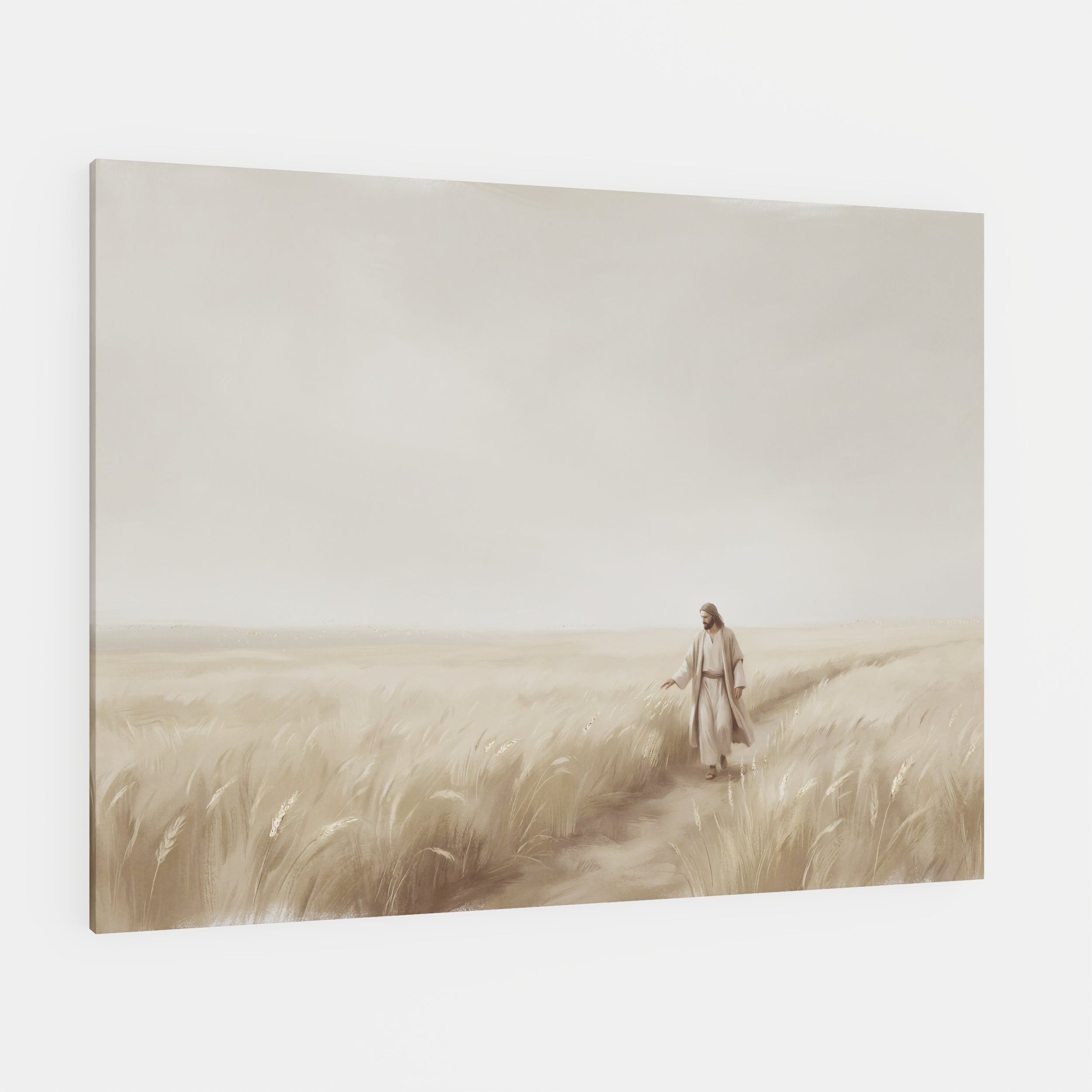 The Whispering Wheat Field - Canvas