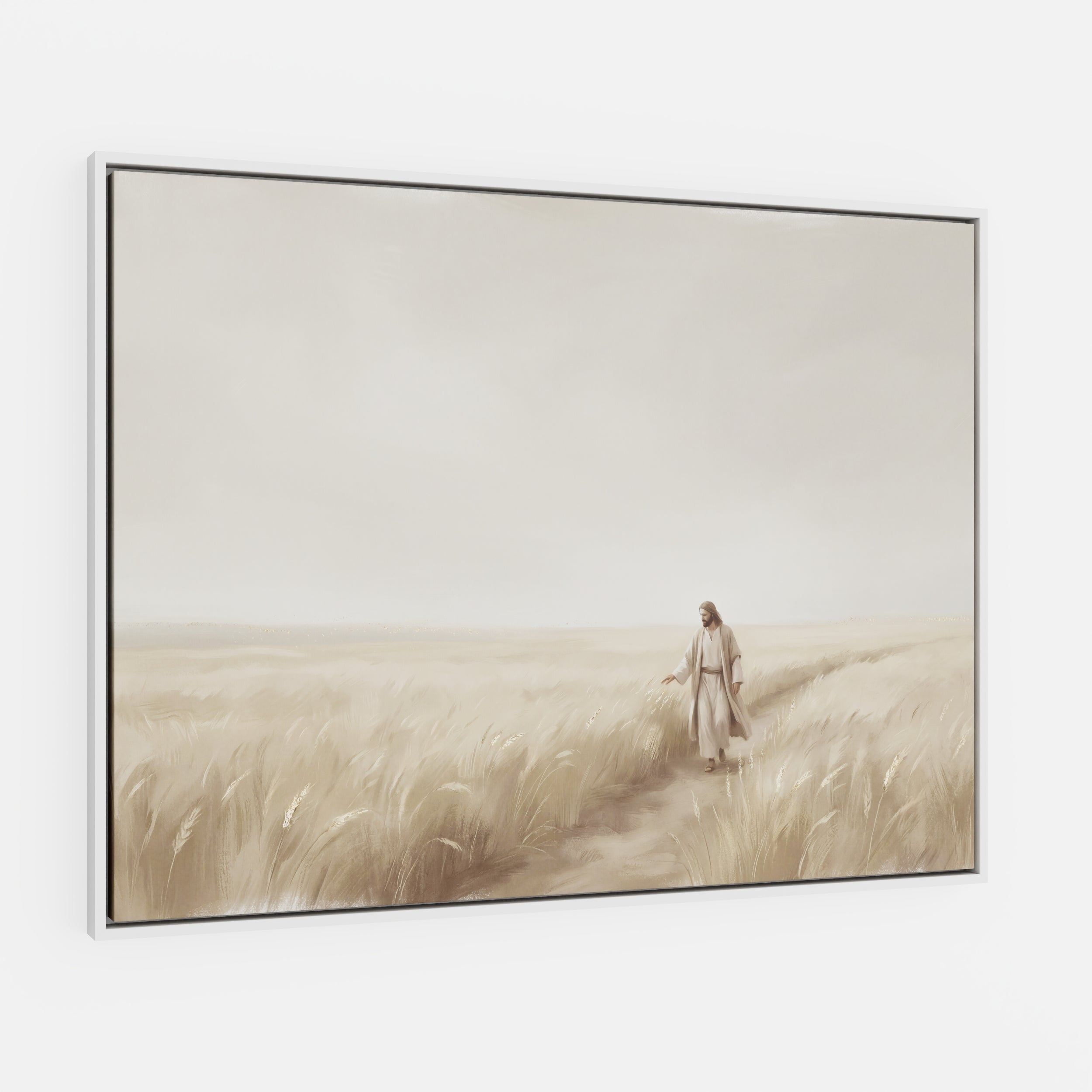 The Whispering Wheat Field - Canvas